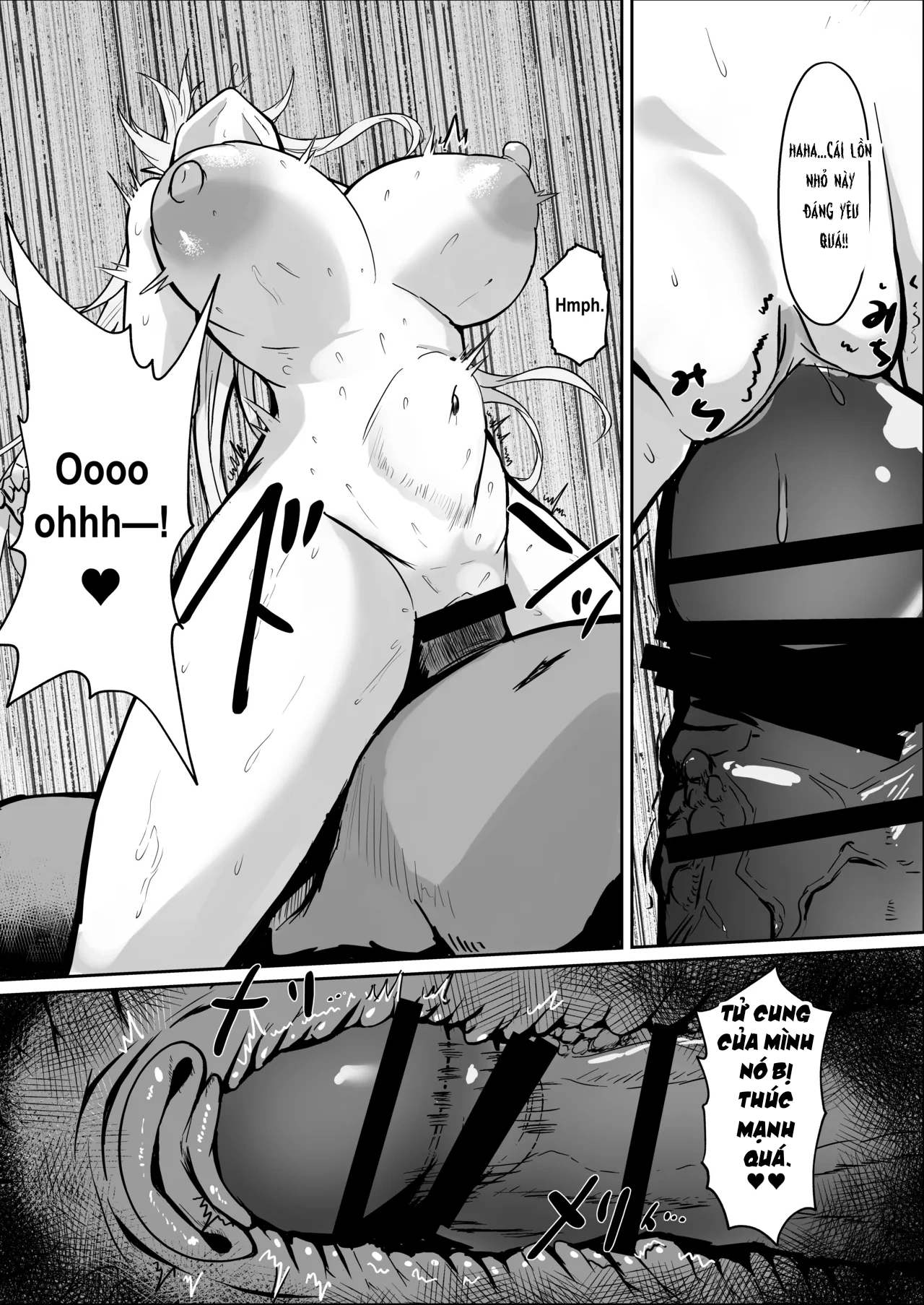 HentaiVN.net - Ảnh 25 - Torawareta Elf Touzen Seidorei no Kei - oneshot