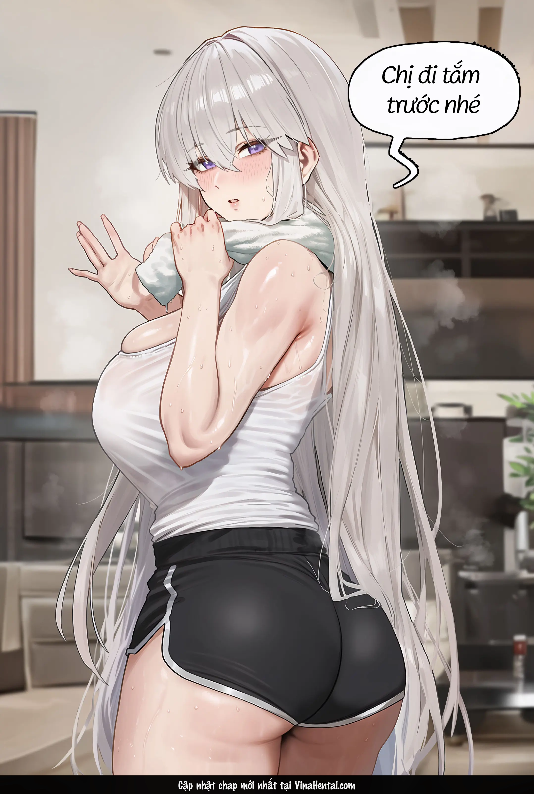 HentaiVN.net - Ảnh 4 - Tôi Có Một Bí Mật Với Chị Của Bạn Thân - One Shot Peak