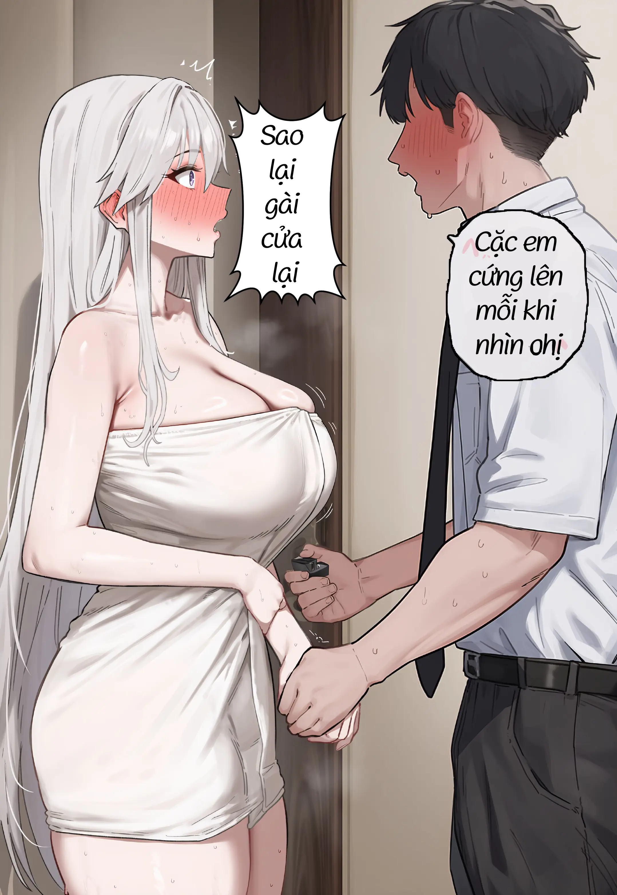 HentaiVN.net - Ảnh 15 - Tôi Có Một Bí Mật Với Chị Của Bạn Thân - One Shot Peak