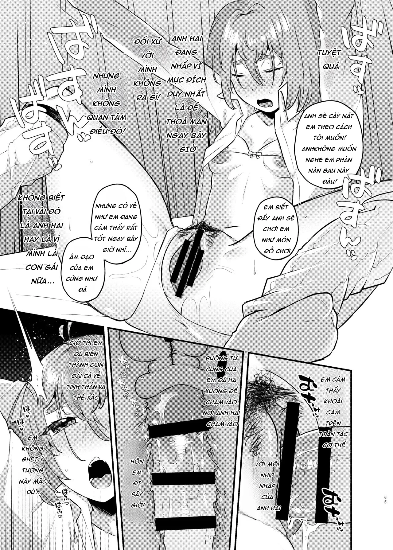 HentaiVN.net - Ảnh 13 - My Lil Bro is now My Lil Sis?!  - 4/4:không có bao🔥