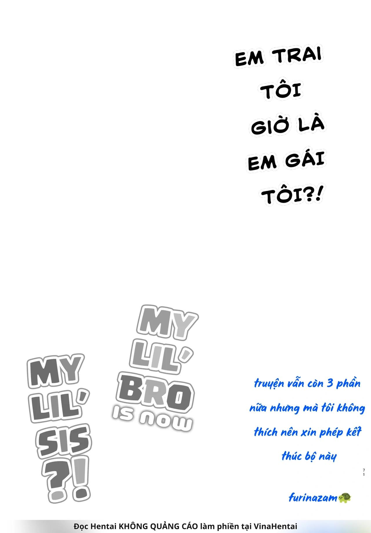 HentaiVN.net - Ảnh 69 - My Lil Bro is now My Lil Sis?!  - Tổng hợp xem cho đã!
