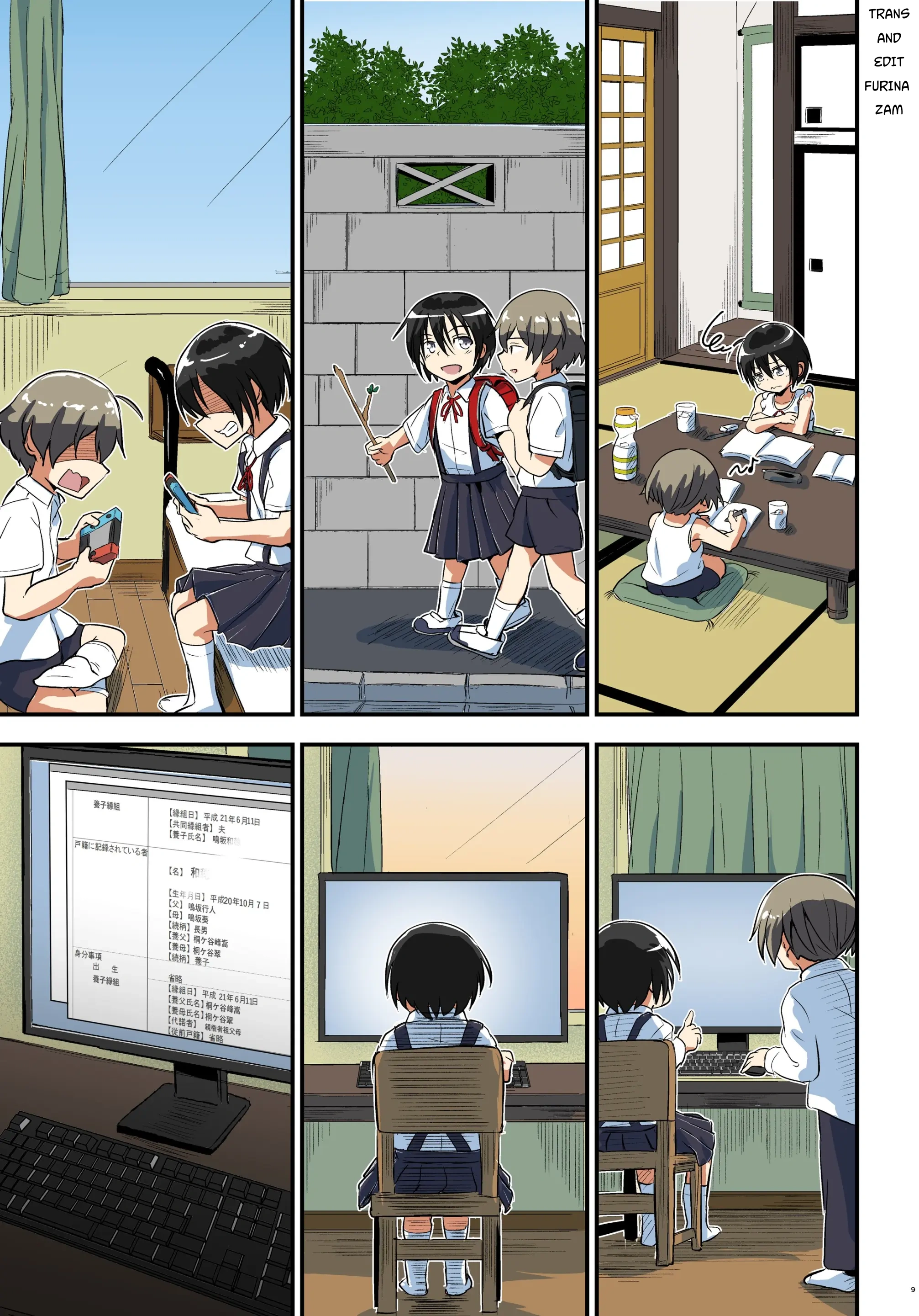 HentaiVN.net - Ảnh 9 - キリ娘ルート Another #08 ～退行洗脳・ロリ化調教編～ - 1/2: cuộc đời giả? /Furinazam:t đăng trc ae đỡ hóng
