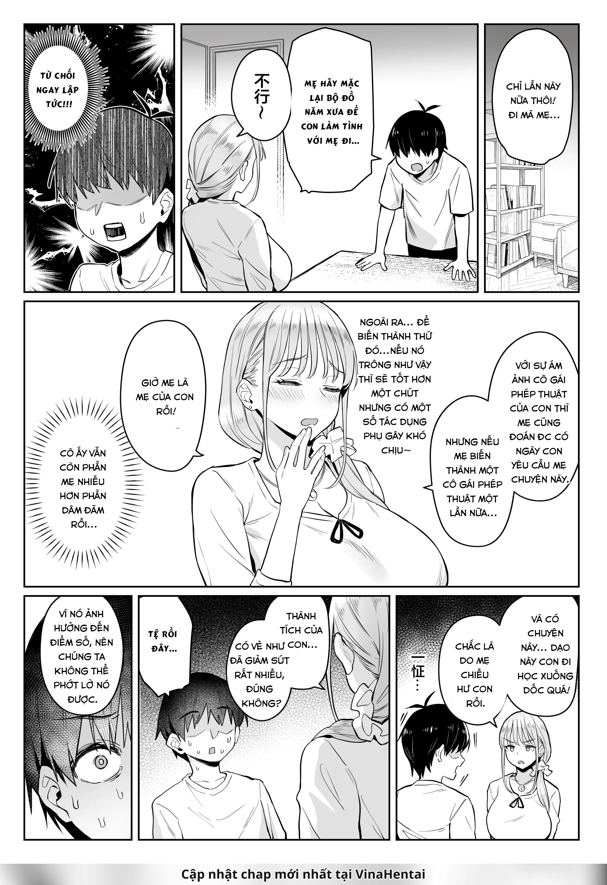 HentaiVN.net - Ảnh 18 - Moto Mahou Shoujo no Kazoku Banashi Tsuki 2  - oneshort