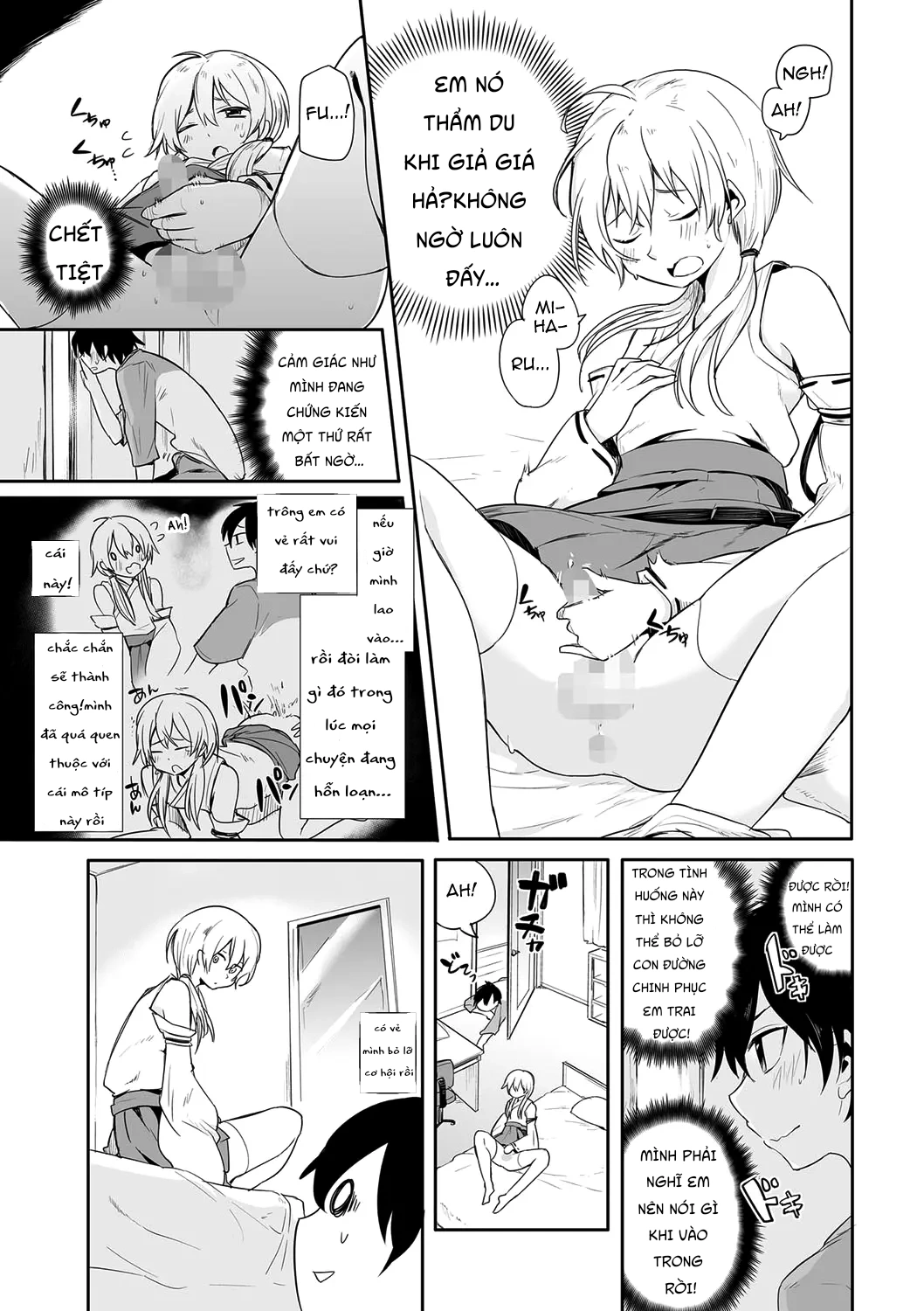 HentaiVN.net - Ảnh 6 - [Aoiro Ichigou] Kono Joukyou de Otouto Route ga nai no wa Okashii! (Tamato Nadeshiko) - Tamato Nadeshiko