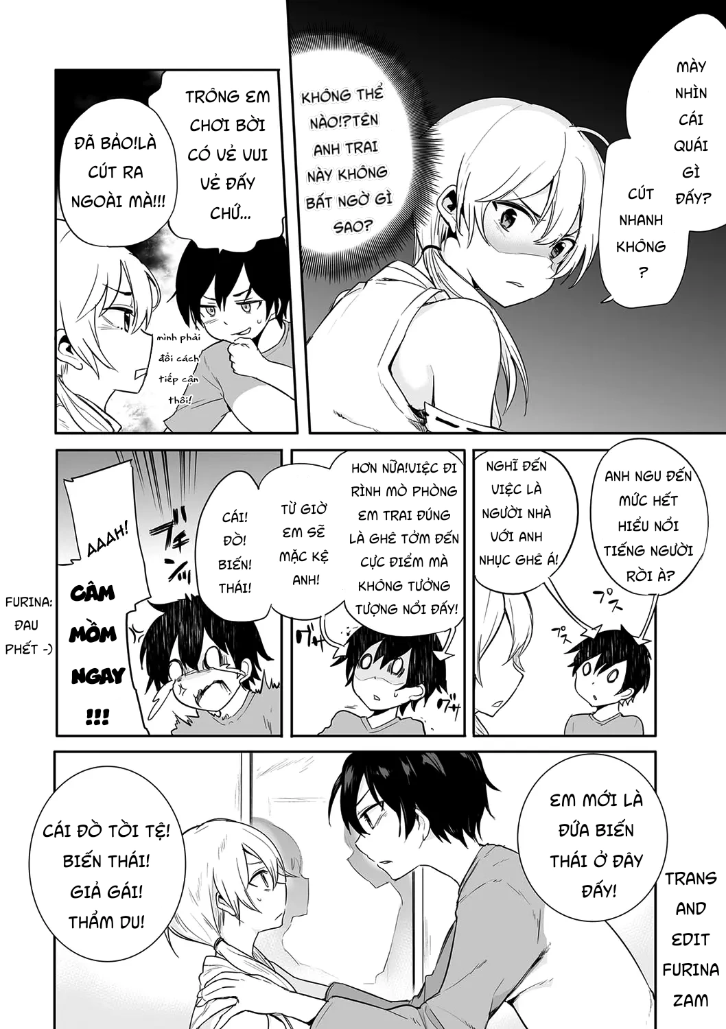 HentaiVN.net - Ảnh 7 - [Aoiro Ichigou] Kono Joukyou de Otouto Route ga nai no wa Okashii! (Tamato Nadeshiko) - Tamato Nadeshiko