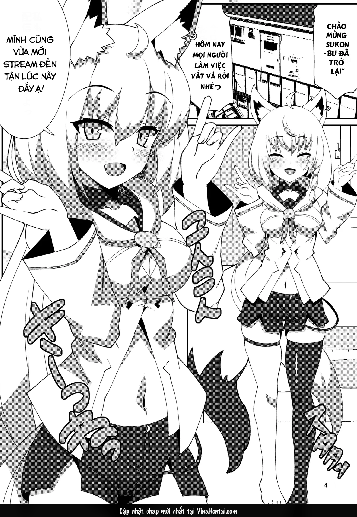 HentaiVN.net - Ảnh 5 - Daisuki Kitsune Soushuuhen - oneshot