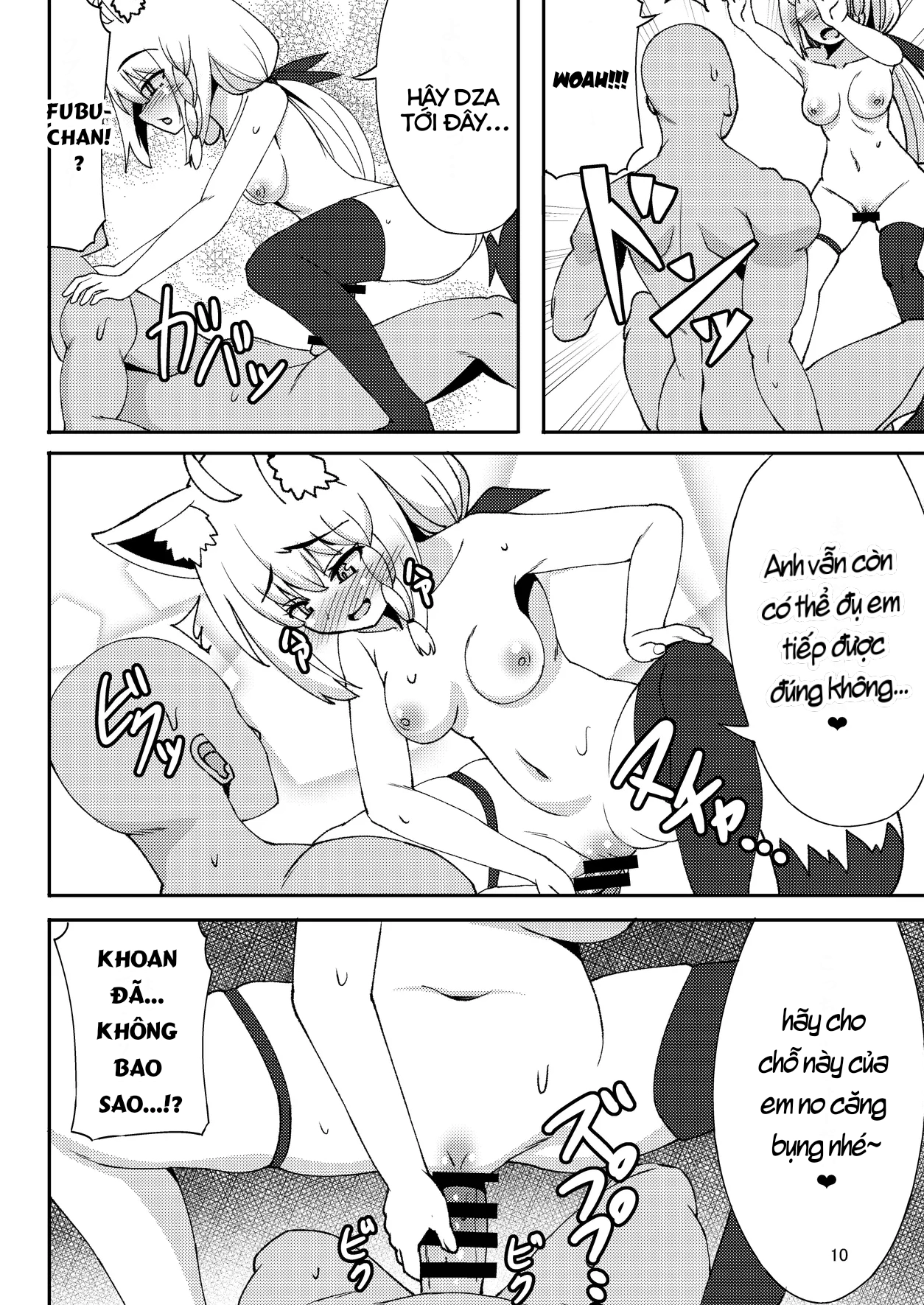 HentaiVN.net - Ảnh 11 - Daisuki Kitsune Soushuuhen - oneshot