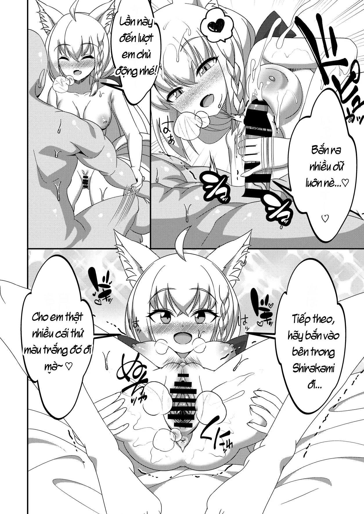 HentaiVN.net - Ảnh 29 - Daisuki Kitsune Soushuuhen - oneshot