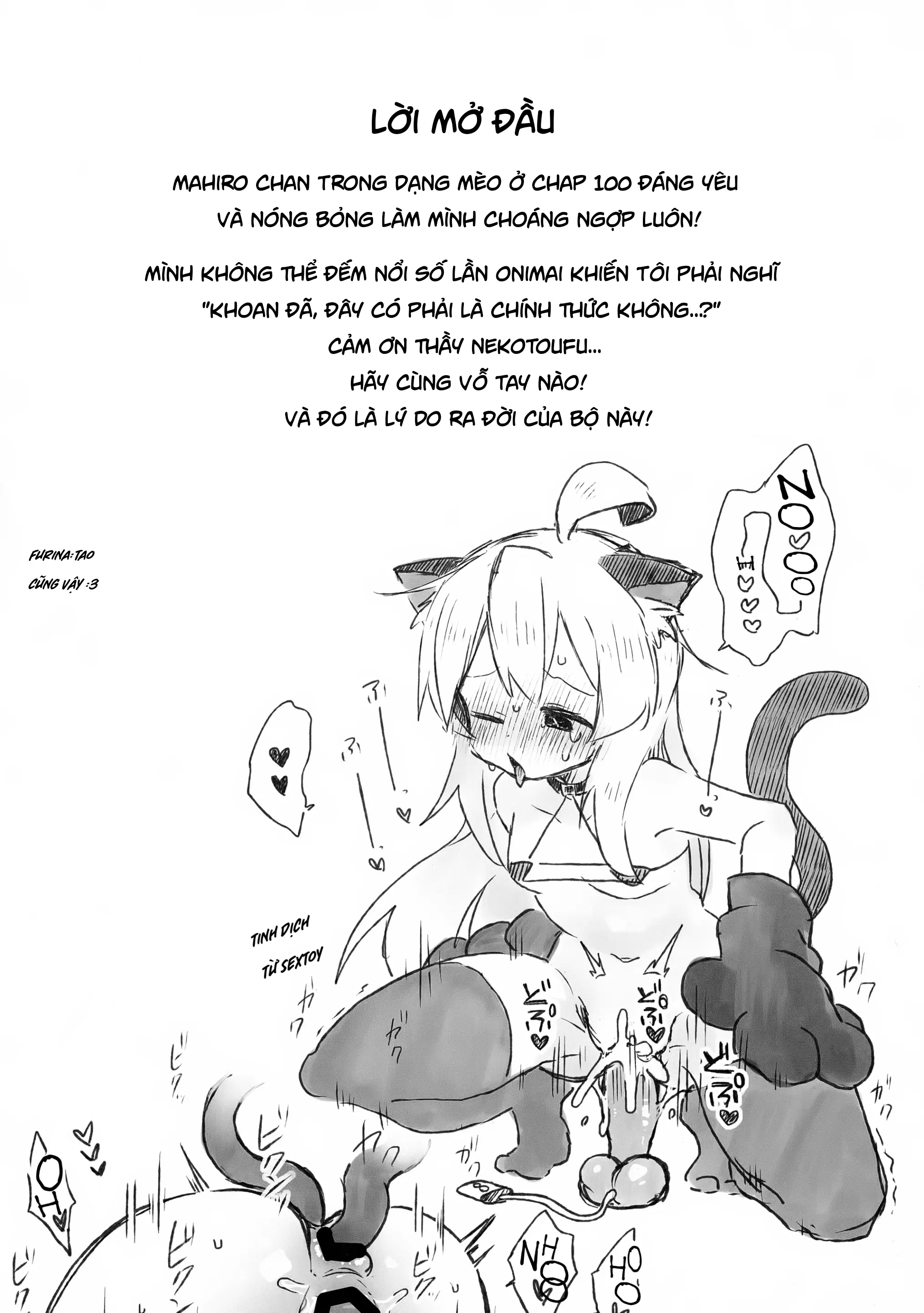 HentaiVN.net - Ảnh 5 - (C107) [Doanobu (Satotuki Tiyo)] Nyanko na Oyama wa Hatsujouki (Onii-chan wa Oshimai!) [vietnamese][furinazam_Translations] - Oneshot nek meow🐱