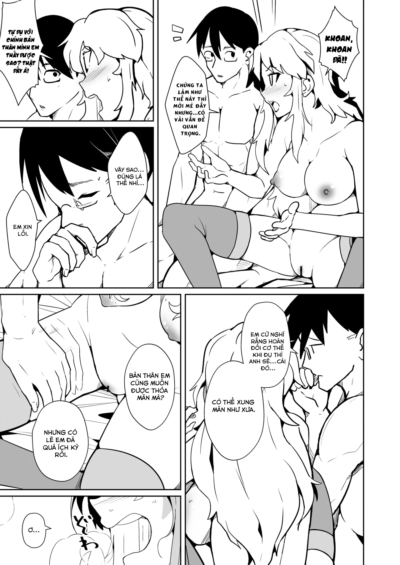 HentaiVN.net - Ảnh 10 - Danna no Are ga Tatanai node Karada o Irekaetara Umaku Iki Sugita Ken - oneshot