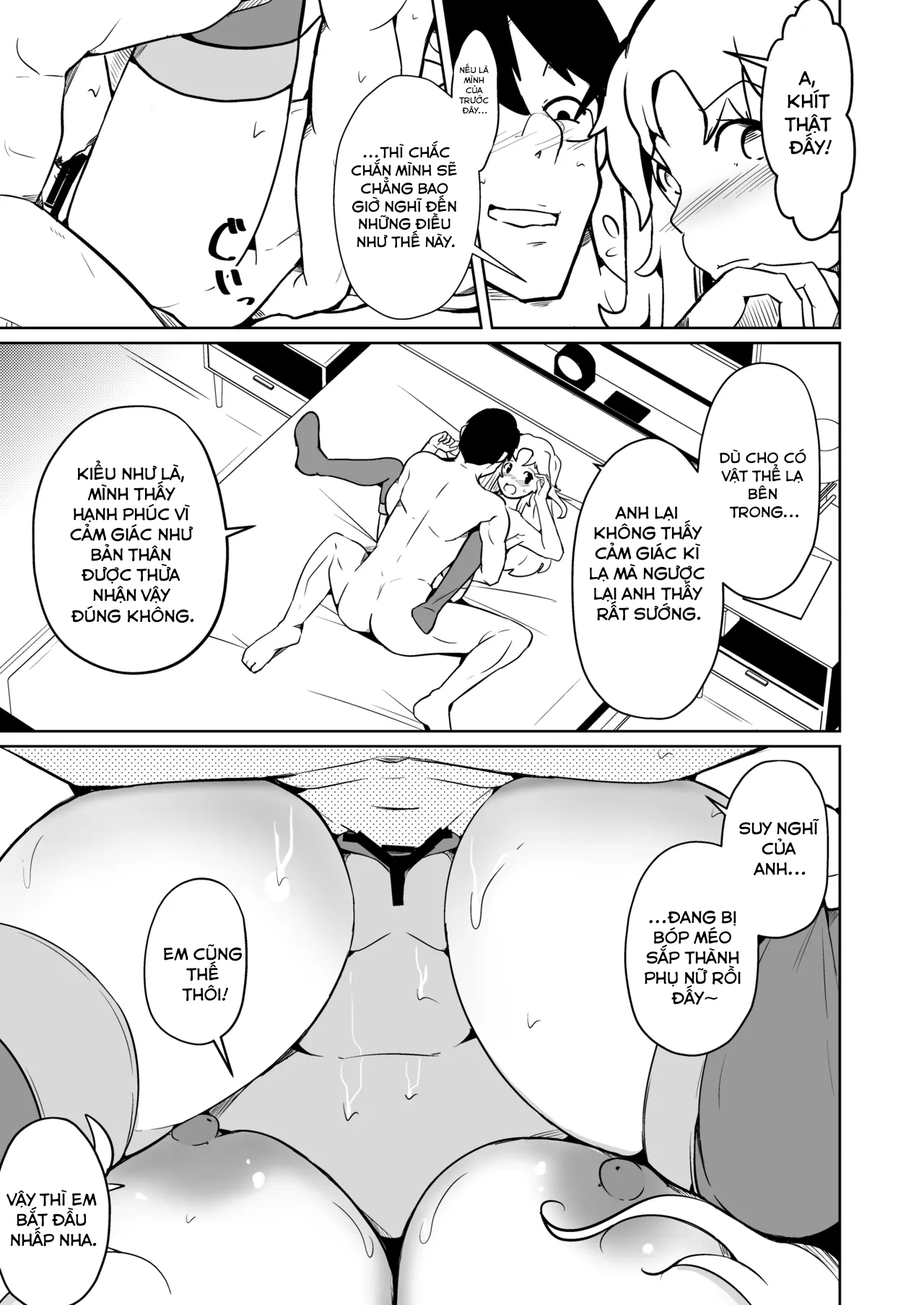 HentaiVN.net - Ảnh 24 - Danna no Are ga Tatanai node Karada o Irekaetara Umaku Iki Sugita Ken - oneshot