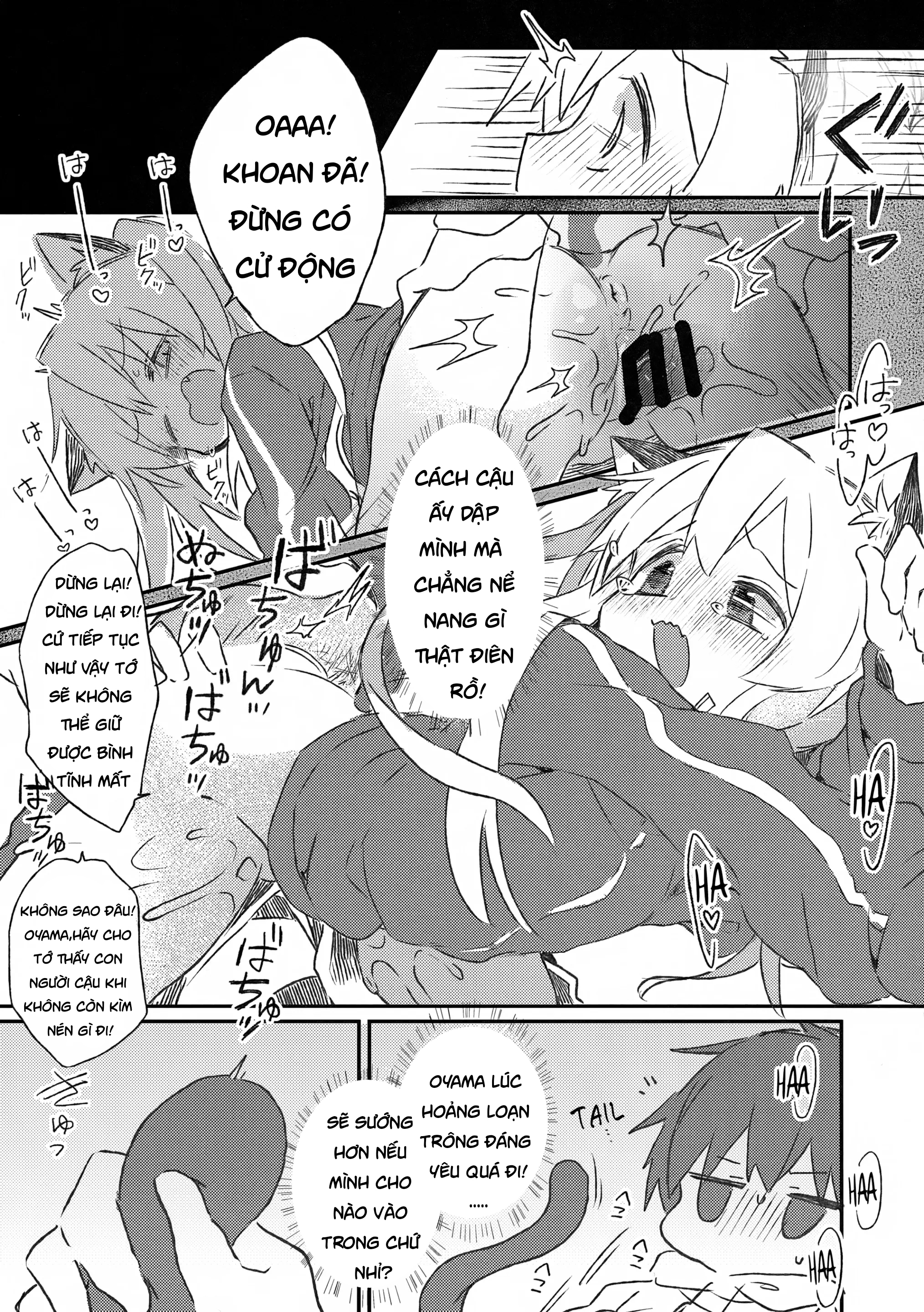 HentaiVN.net - Ảnh 12 - (C107) [Doanobu (Satotuki Tiyo)] Nyanko na Oyama wa Hatsujouki (Onii-chan wa Oshimai!) [vietnamese][furinazam_Translations] - Oneshot nek meow🐱