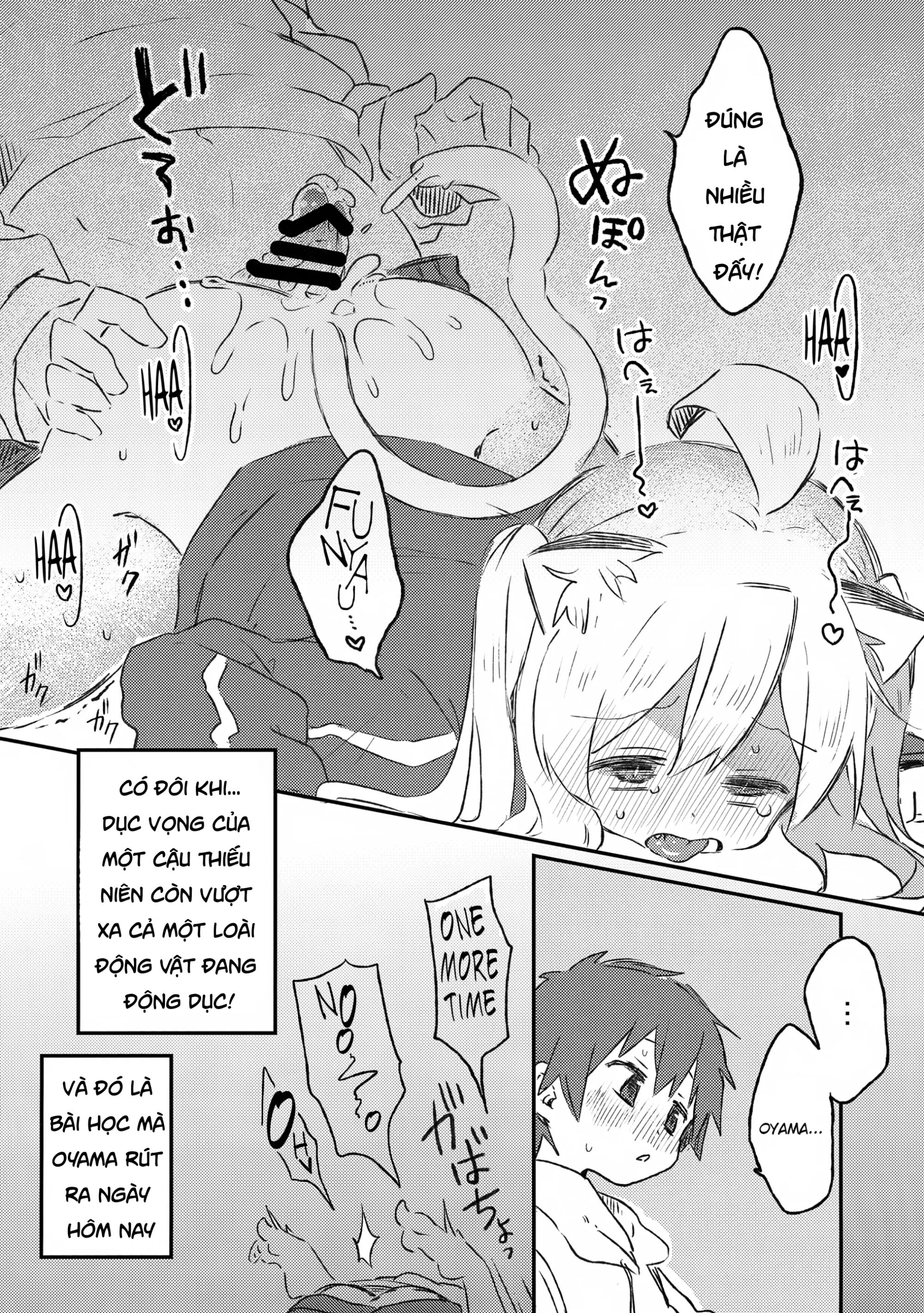 HentaiVN.net - Ảnh 15 - (C107) [Doanobu (Satotuki Tiyo)] Nyanko na Oyama wa Hatsujouki (Onii-chan wa Oshimai!) [vietnamese][furinazam_Translations] - Oneshot nek meow🐱