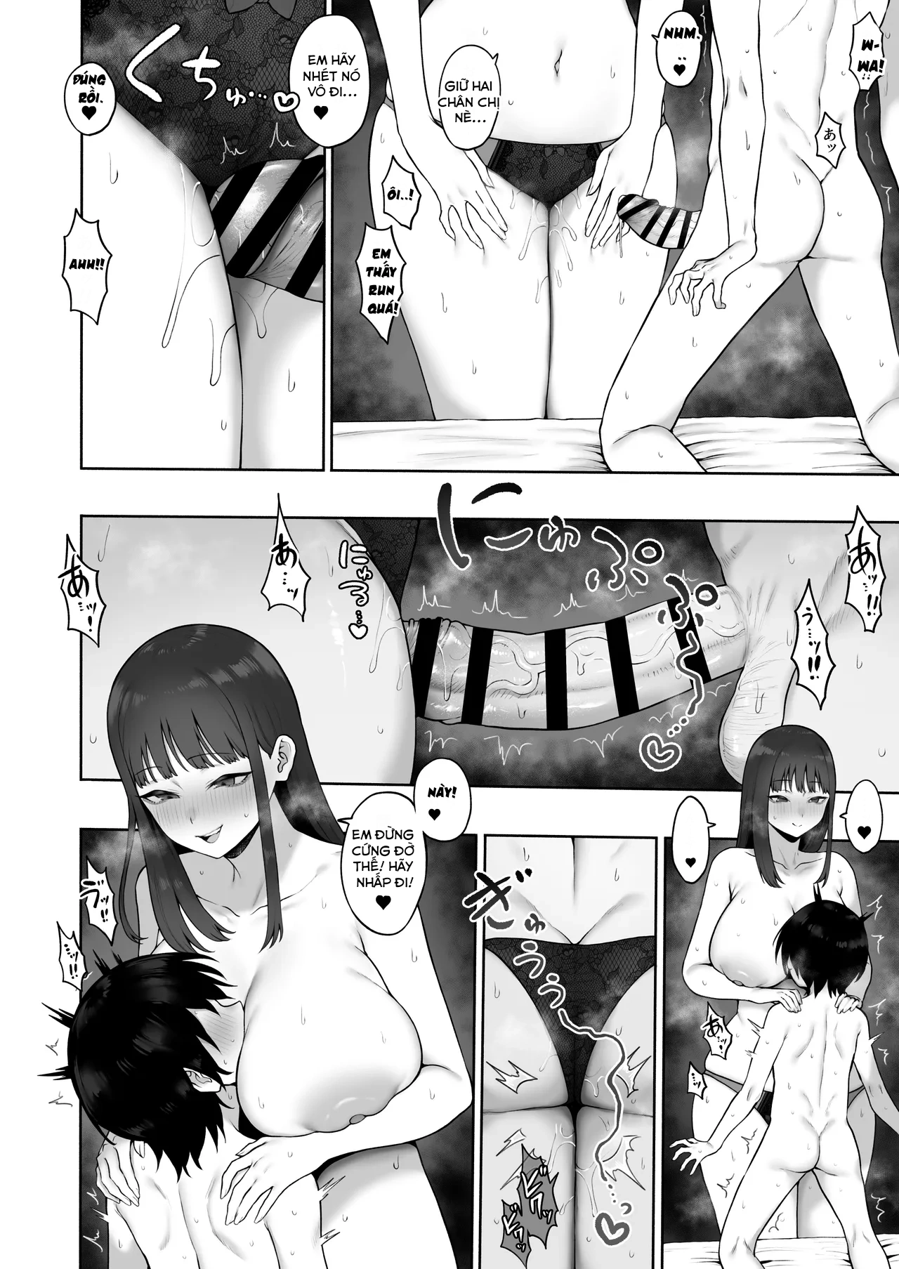 HentaiVN.net - Ảnh 19 - Seisochippoi noni gehin na kotobadzukai de oho aegi shichau kinjo no kyonyuu oneesan to noukou icha rabu ecchi suru hanashi - chap1