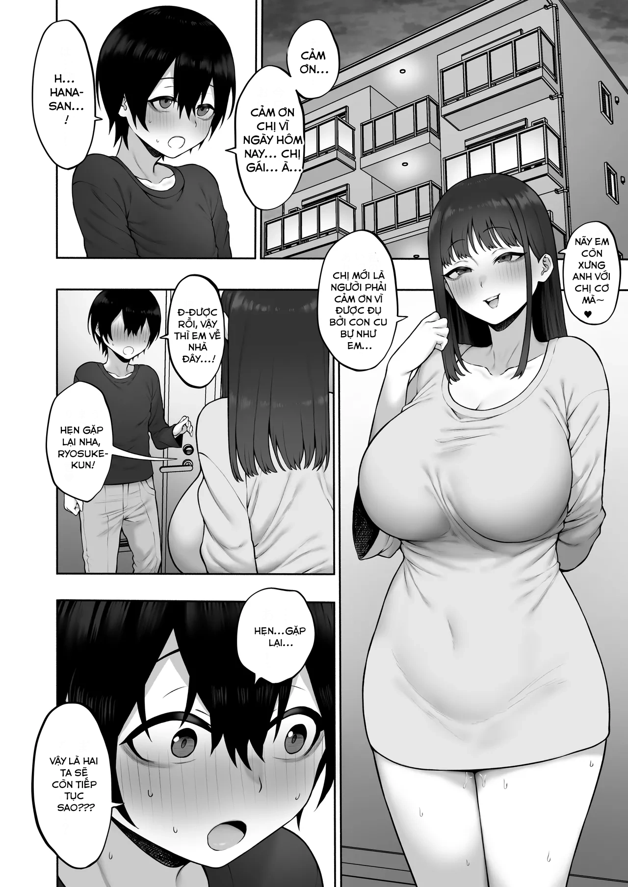 HentaiVN.net - Ảnh 24 - Seisochippoi noni gehin na kotobadzukai de oho aegi shichau kinjo no kyonyuu oneesan to noukou icha rabu ecchi suru hanashi - chap 2