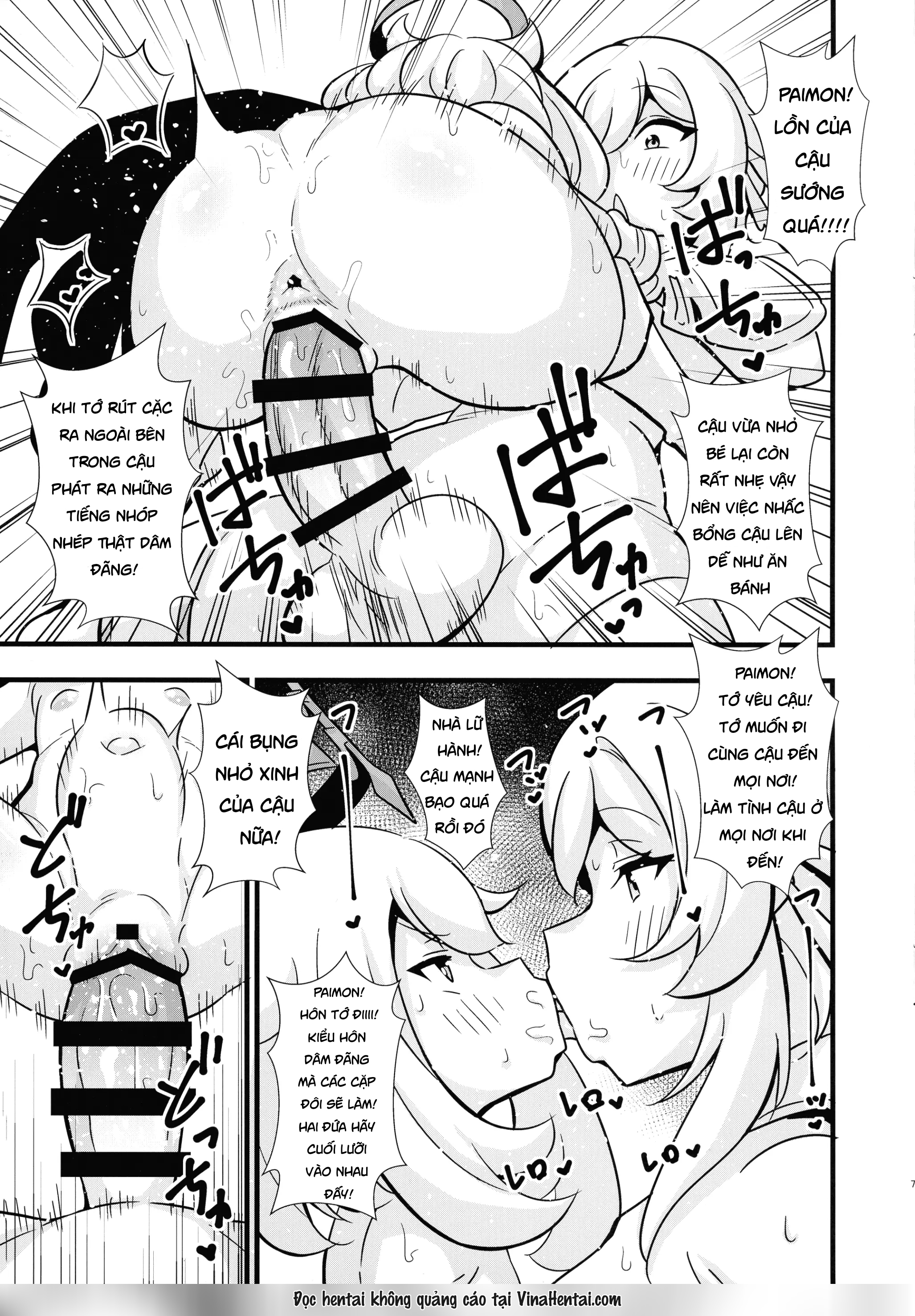 HentaiVN.net - Ảnh 9 - (C101) [Circle Tokomaya (Tokomaya Keita)] Tabibito Senyou Puniana Assort (Genshin Impact)[vietnamese][furinazam_Translations]  - Paimon