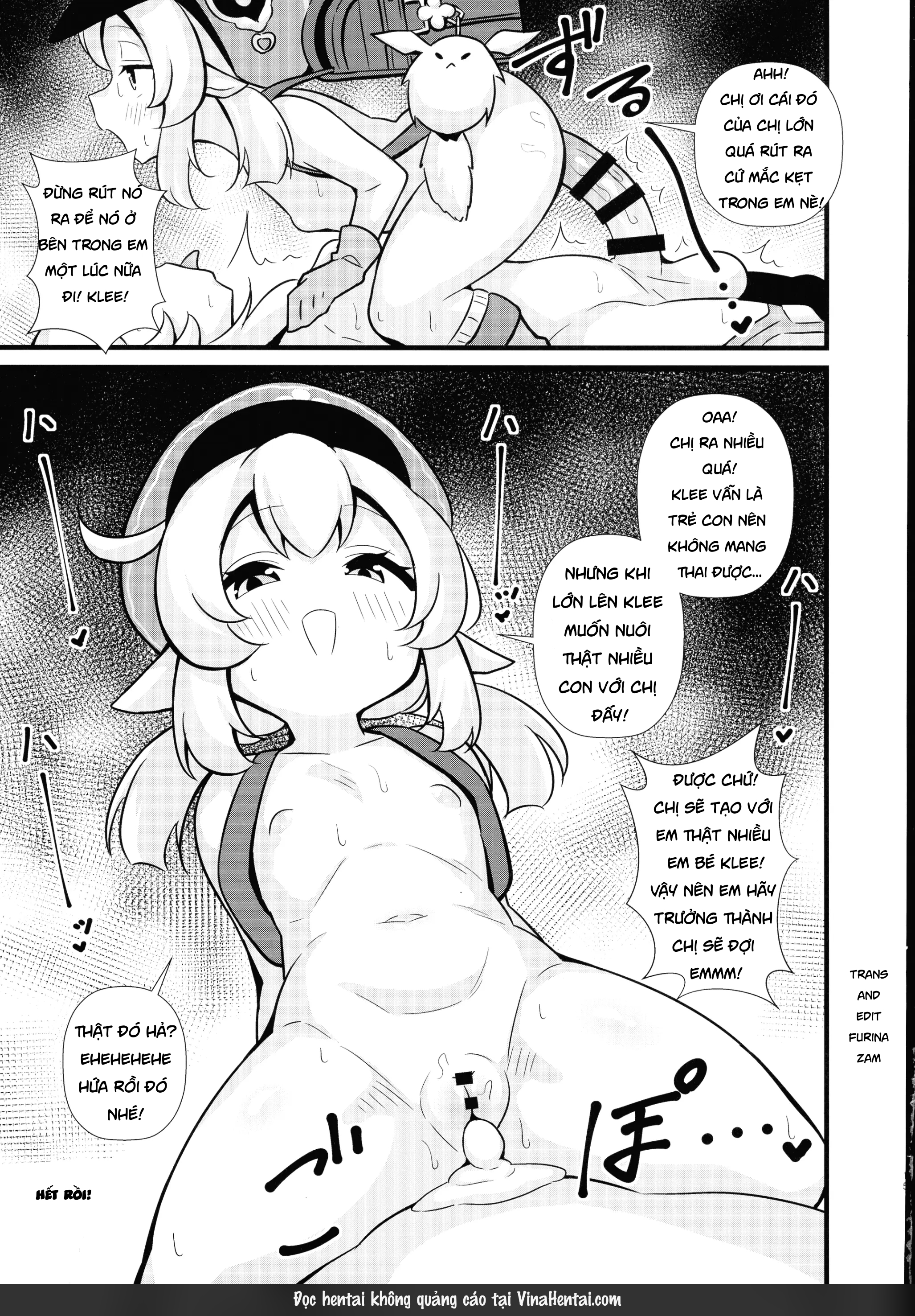 HentaiVN.net - Ảnh 8 - (C101) [Circle Tokomaya (Tokomaya Keita)] Tabibito Senyou Puniana Assort (Genshin Impact)[vietnamese][furinazam_Translations]  - Klee