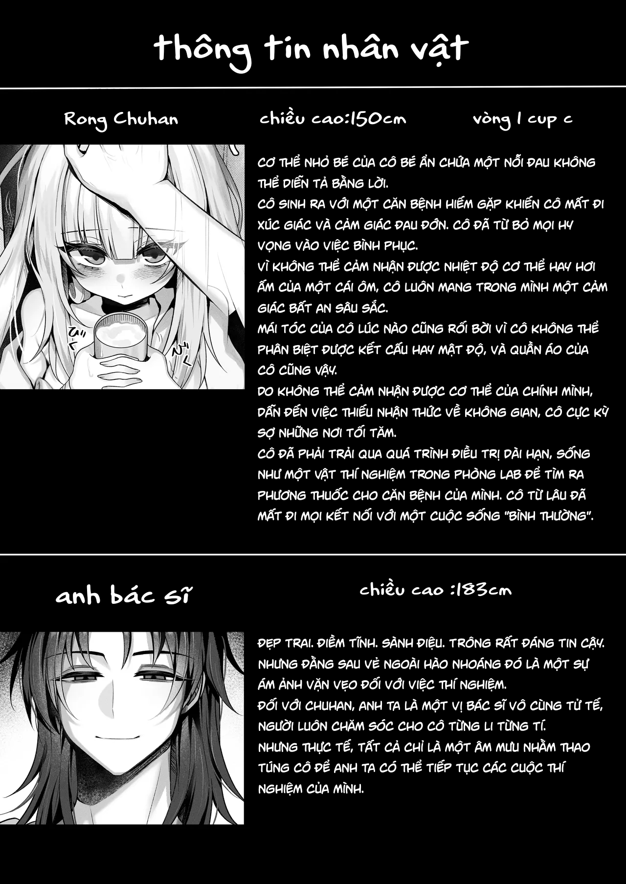 HentaiVN.net - Ảnh 5 - RongChuhan | 榮初涵] The Girl who lost her sense of touch | Doctor... You can't save me... [Vol.1] [vietnamese][furinazam_Translations] - Hiuhiu anh bác sĩ (⁠｡⁠•́⁠︿⁠•̀⁠｡⁠)