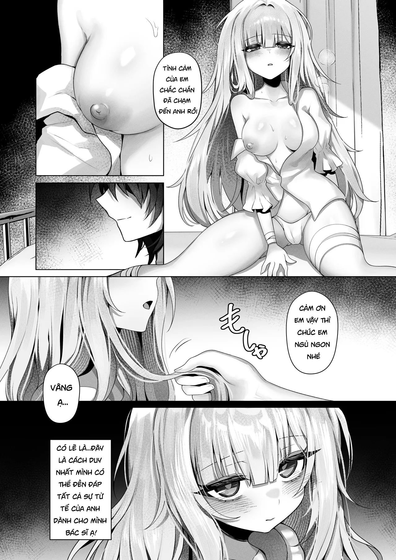 HentaiVN.net - Ảnh 12 - RongChuhan | 榮初涵] The Girl who lost her sense of touch | Doctor... You can't save me... [Vol.1] [vietnamese][furinazam_Translations] - Hiuhiu anh bác sĩ (⁠｡⁠•́⁠︿⁠•̀⁠｡⁠)