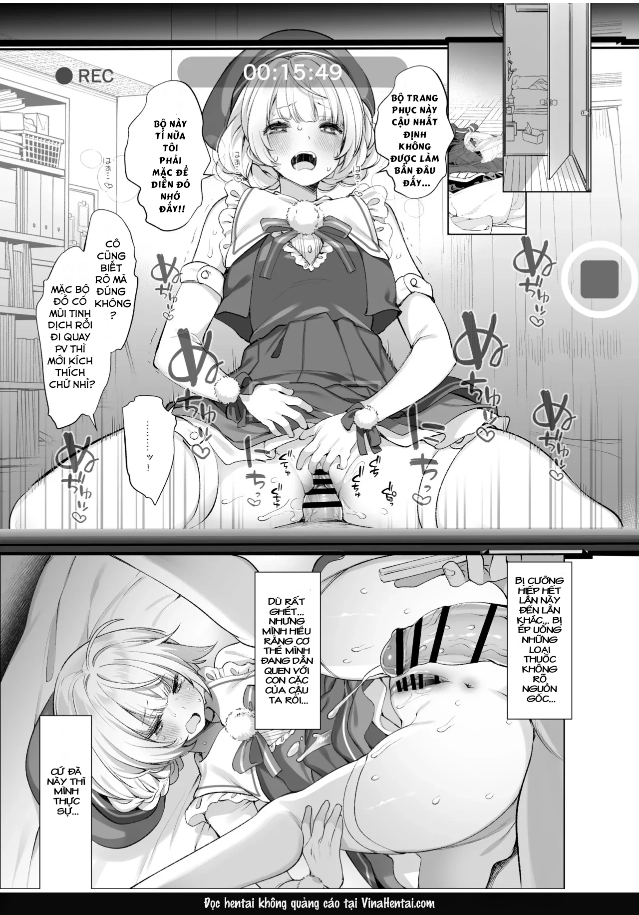 HentaiVN.net - Ảnh 31 - Idol Kamieshi -Kairaku Ochi no Kiroku- - oneshot