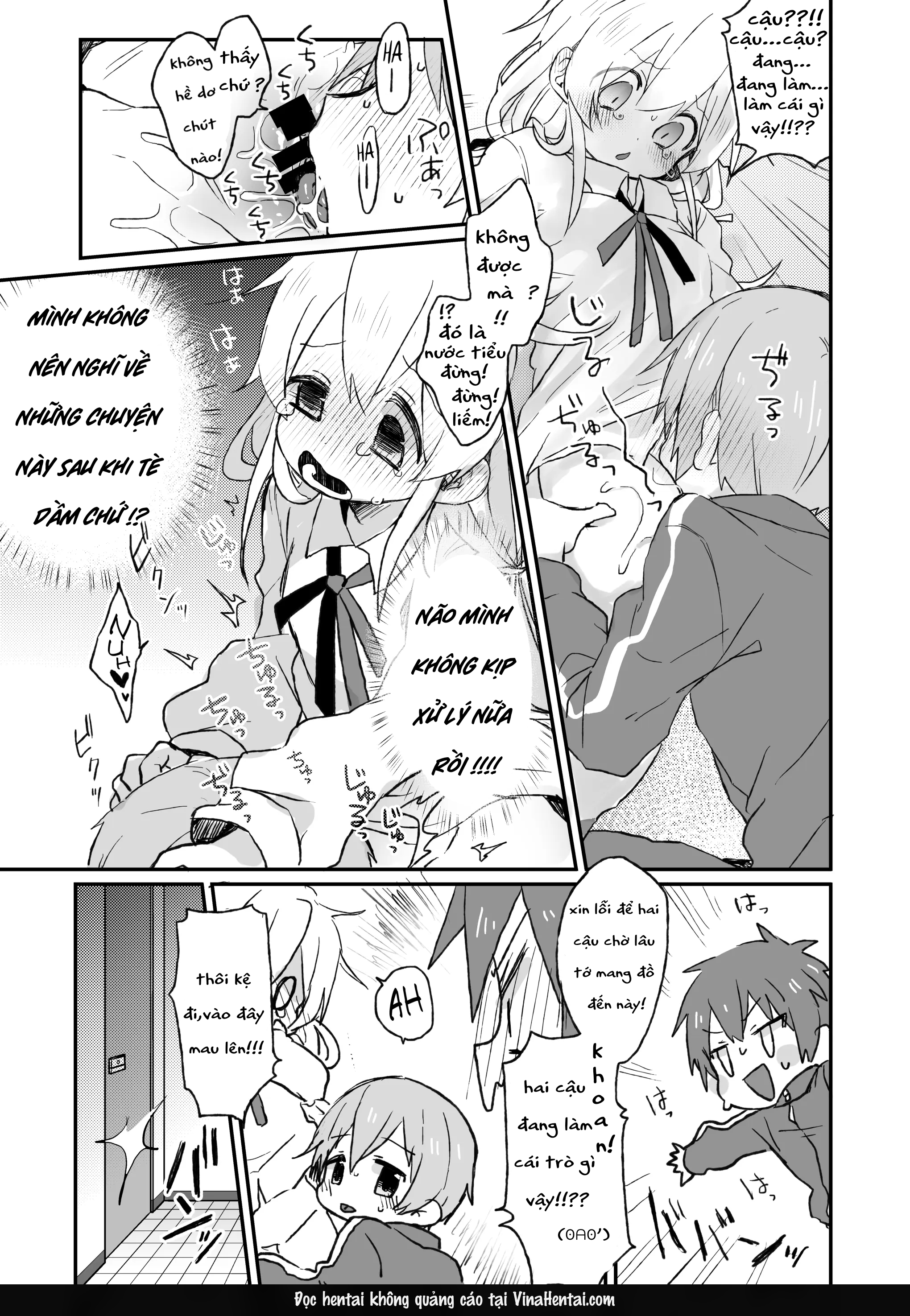 HentaiVN.net - Ảnh 9 - [Doanobu (Satotuki Tiyo, Mituiro)] Omorashi Baretara Oshimai! (Onii-chan wa Oshimai!) [Vietnamese] [furinazam_Translations][Digital] - Oneshot hehe