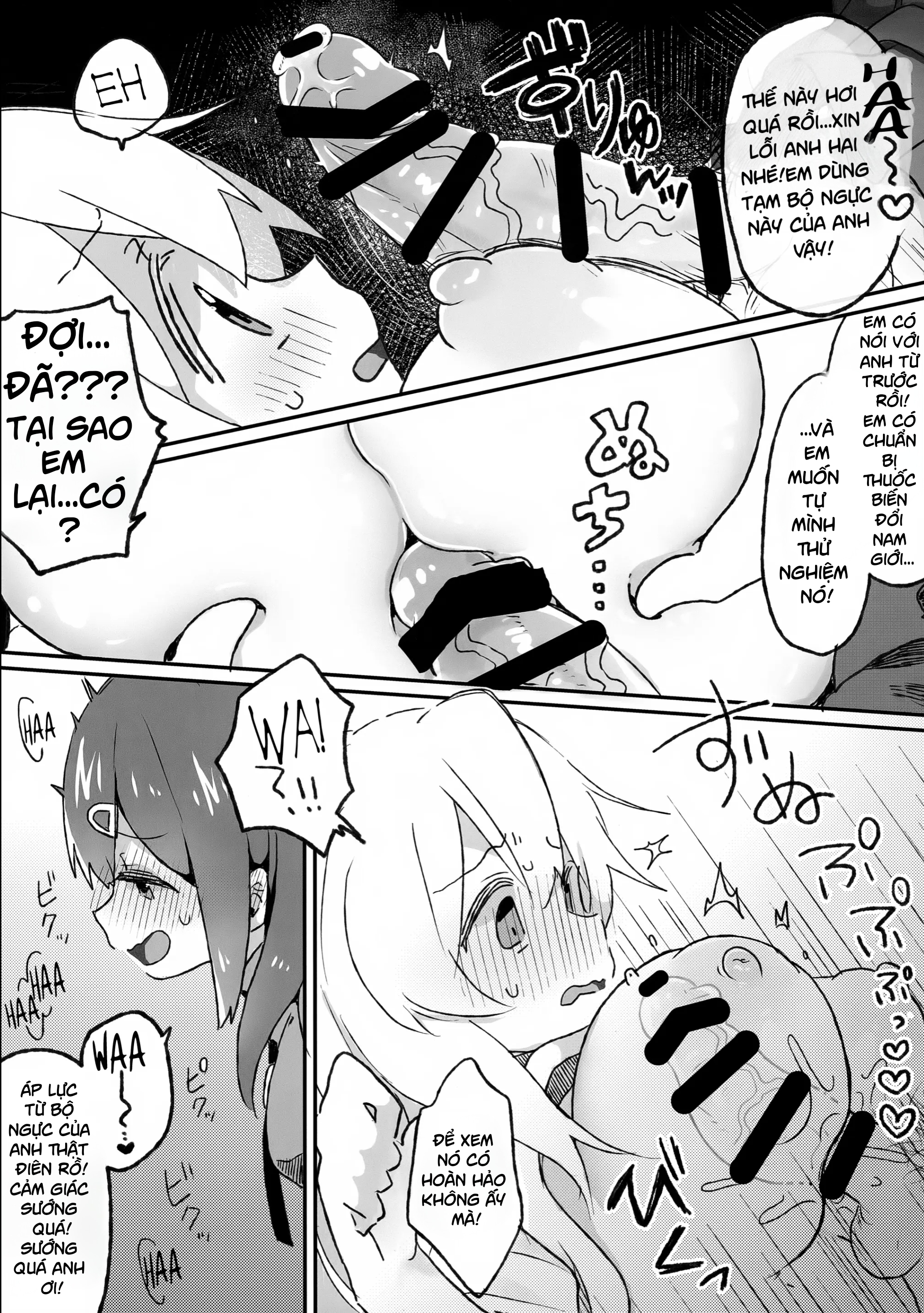 HentaiVN.net - Ảnh 10 - (Puniket 51) [Doanobu (Satotuki Tiyo)] Oppai ga!! Dekkai!? (Onii-chan wa Oshimai!)[Vietnamese] [furinazam_Translations] - Oneshot bb futa