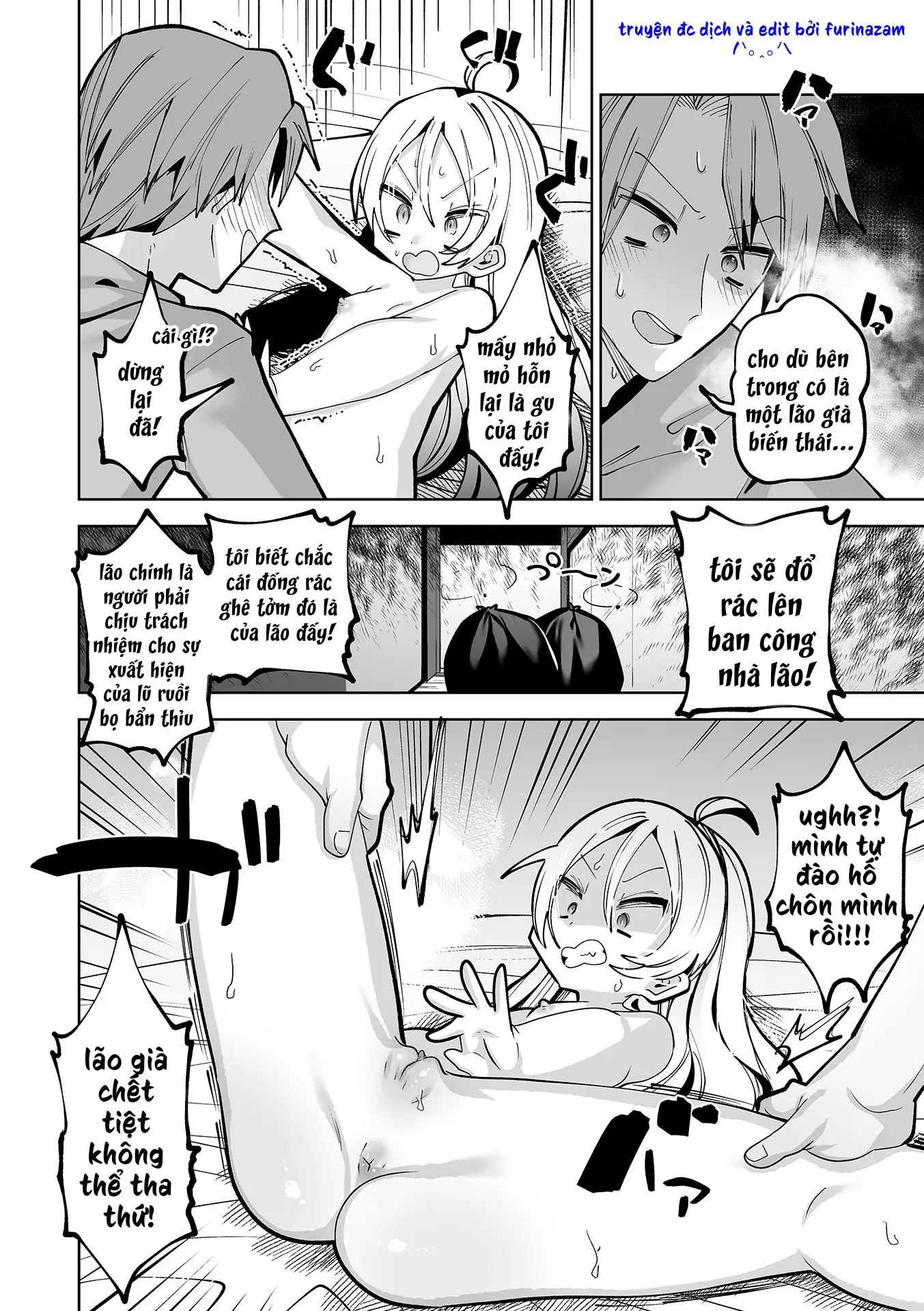 HentaiVN.net - Ảnh 8 - Tonari no TS Mesugaki-chan | The Gender-Swapped Bratty Girl Next Door [Vietnamese] [furinazam_Translations] - Oneshot chắc v