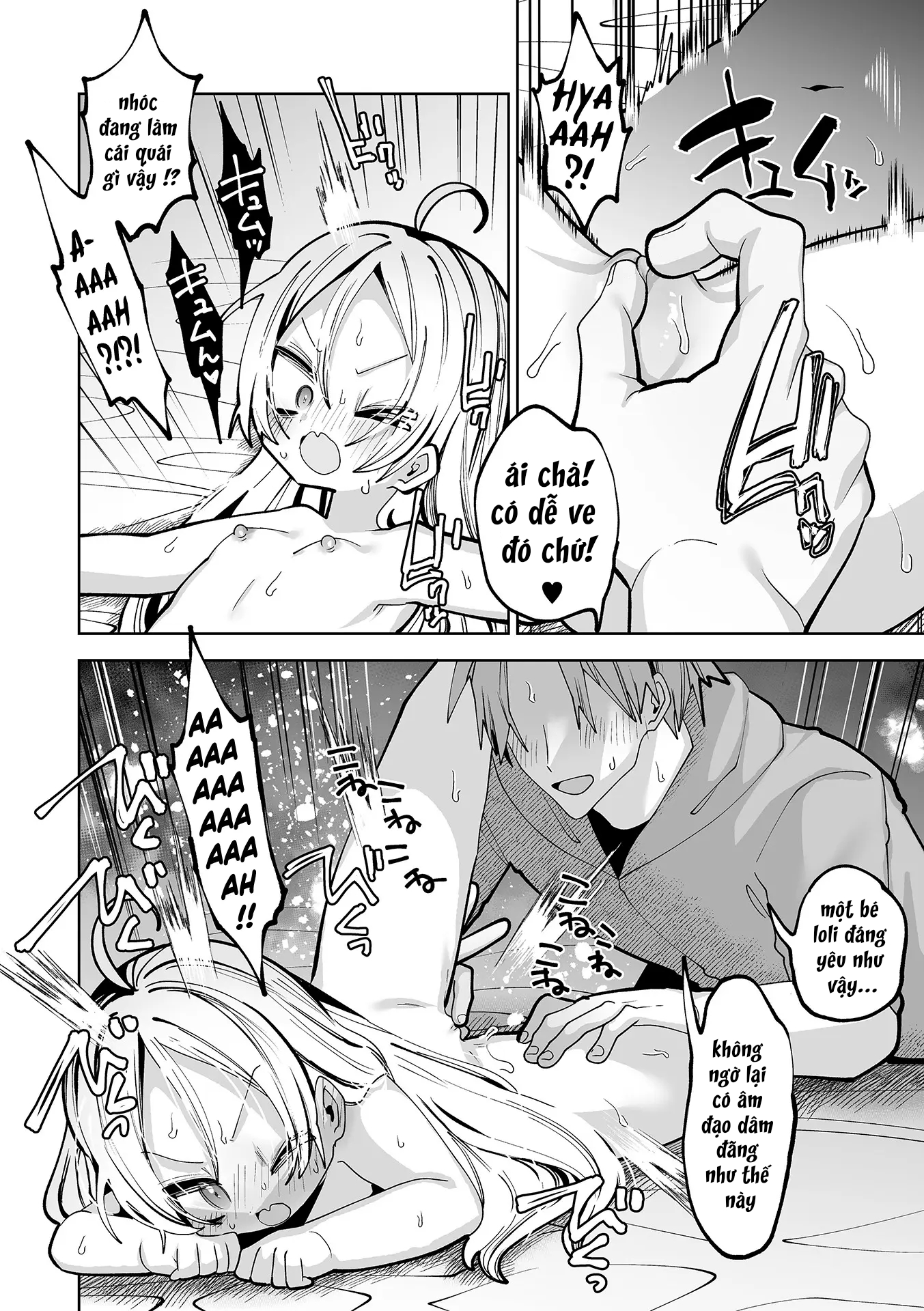 HentaiVN.net - Ảnh 10 - Tonari no TS Mesugaki-chan | The Gender-Swapped Bratty Girl Next Door [Vietnamese] [furinazam_Translations] - Oneshot chắc v