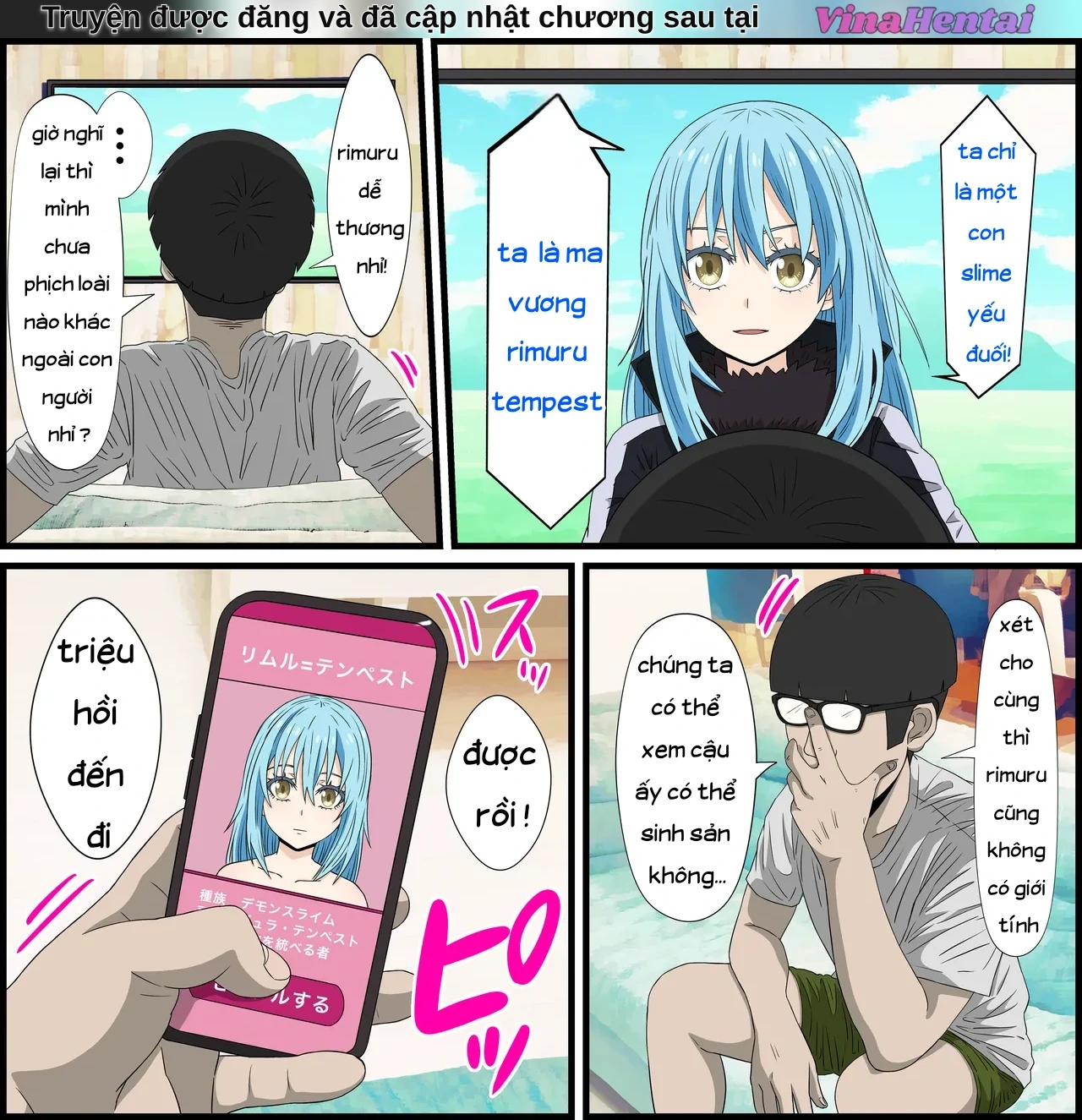 HentaiVN.net - Ảnh 3 - Anime Chara to Sex Dekiru Appli 16, Rimuru Shoukan Hen (Tensei Shitara Slime datta Ken) - Rimuru dễ thương vaiz