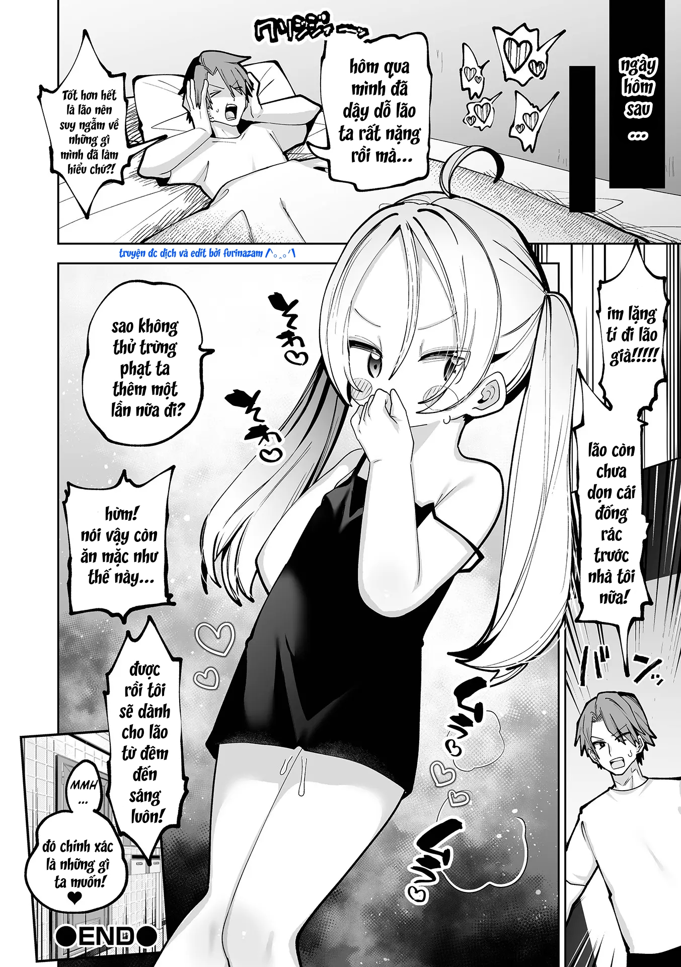 HentaiVN.net - Ảnh 24 - Tonari no TS Mesugaki-chan | The Gender-Swapped Bratty Girl Next Door [Vietnamese] [furinazam_Translations] - Oneshot chắc v