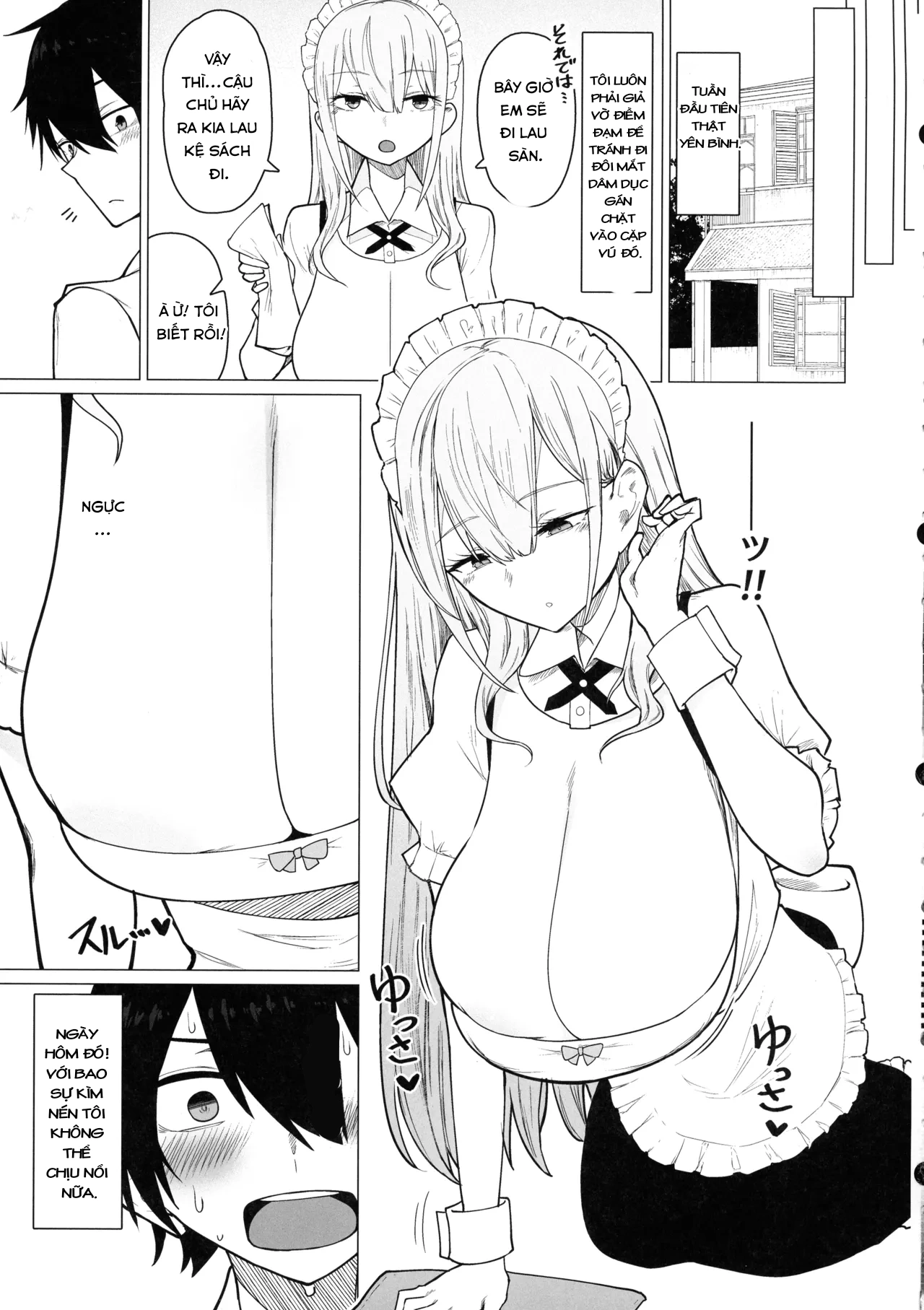 HentaiVN.net - Ảnh 7 - Goshujin-sama, Honto ni Oppai Sukidesu ne. - chap 1