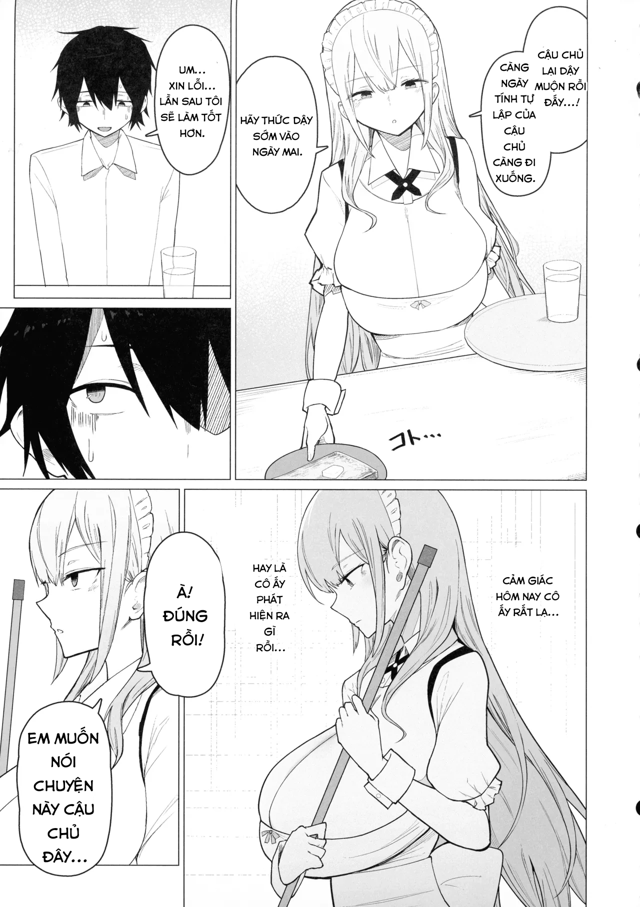HentaiVN.net - Ảnh 11 - Goshujin-sama, Honto ni Oppai Sukidesu ne. - chap 1