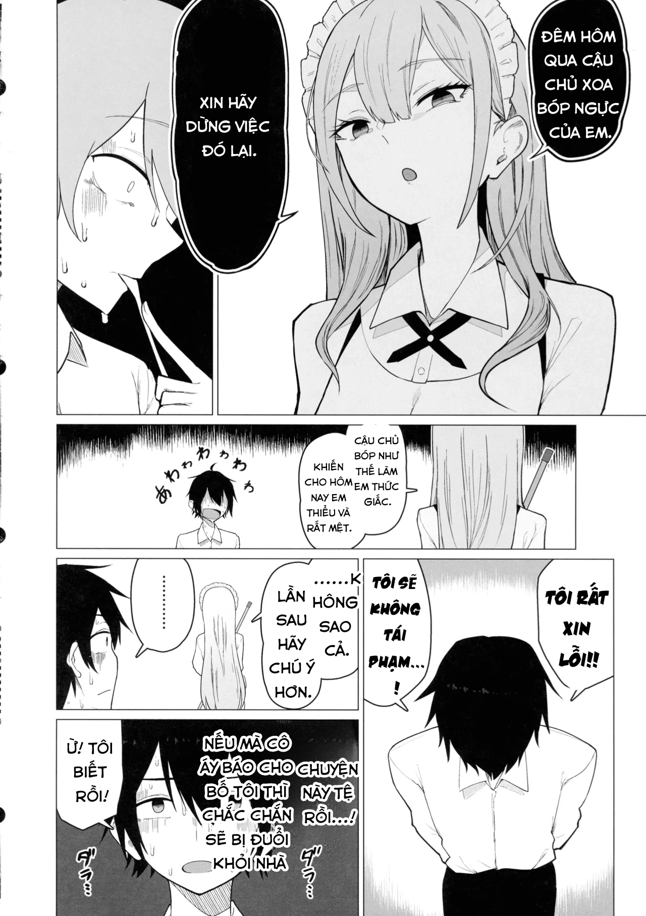 HentaiVN.net - Ảnh 12 - Goshujin-sama, Honto ni Oppai Sukidesu ne. - chap 1