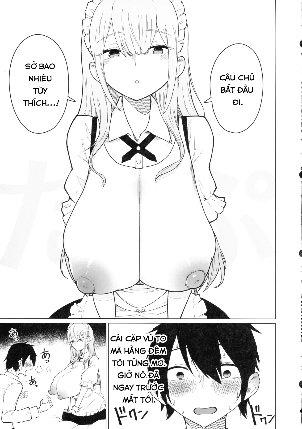 HentaiVN.net - Ảnh 15 - Goshujin-sama, Honto ni Oppai Sukidesu ne. - chap 1