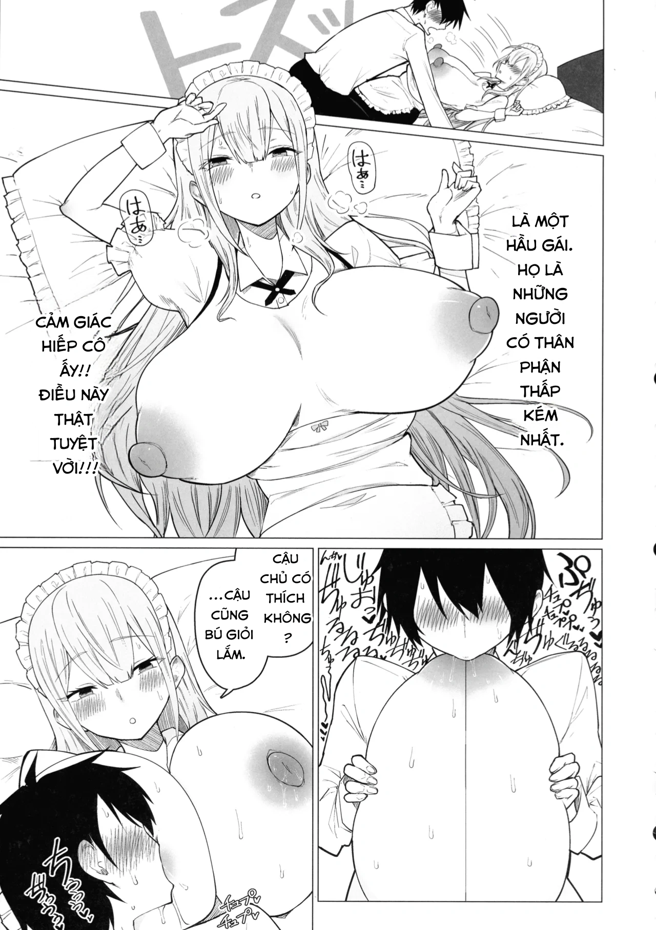 HentaiVN.net - Ảnh 17 - Goshujin-sama, Honto ni Oppai Sukidesu ne. - chap 1