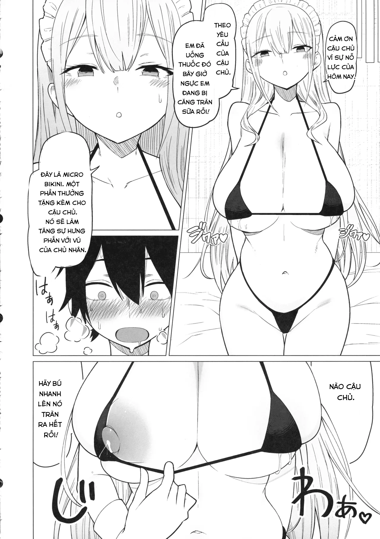 HentaiVN.net - Ảnh 24 - Goshujin-sama, Honto ni Oppai Sukidesu ne. - chap 1