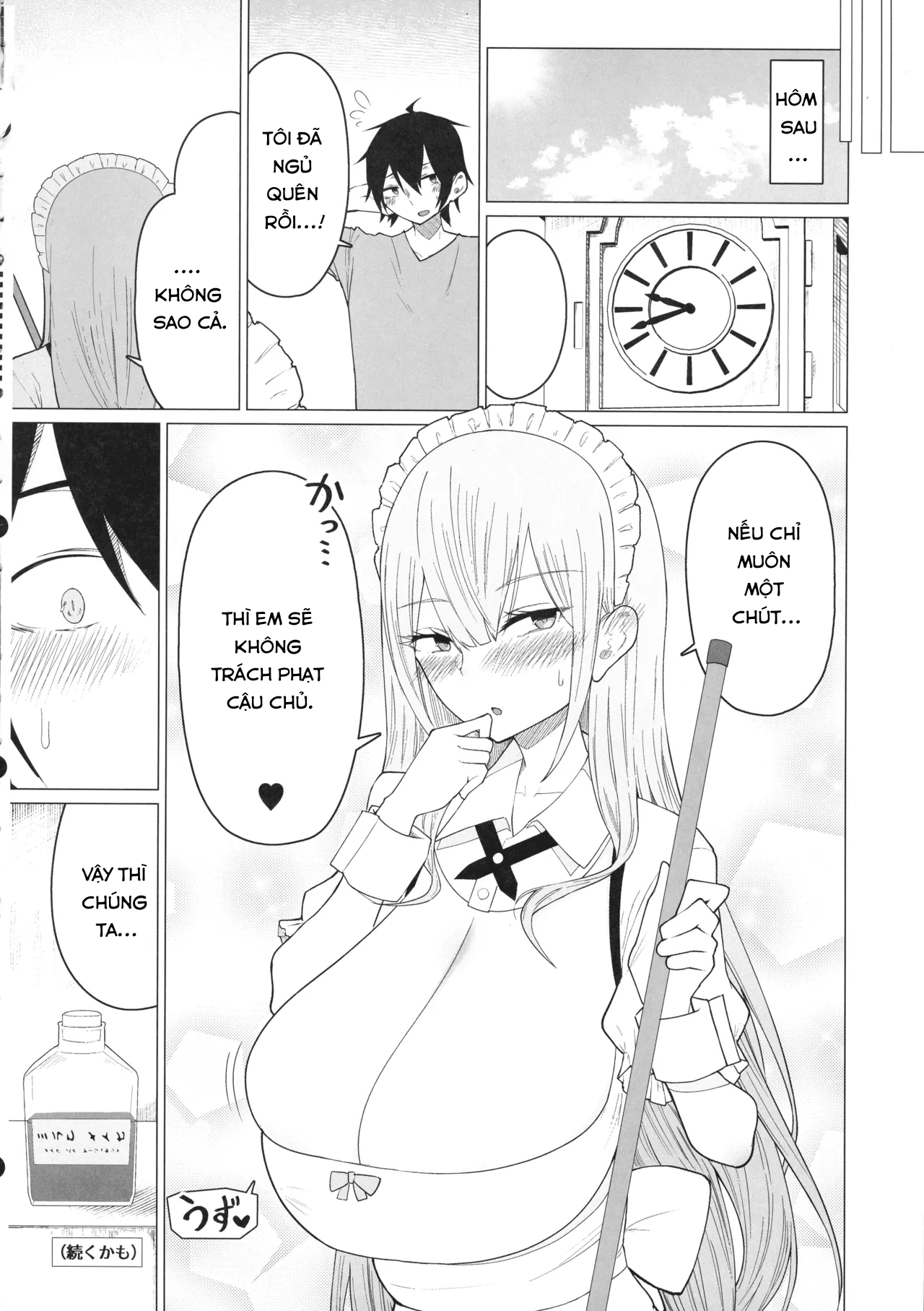 HentaiVN.net - Ảnh 37 - Goshujin-sama, Honto ni Oppai Sukidesu ne. - chap 1