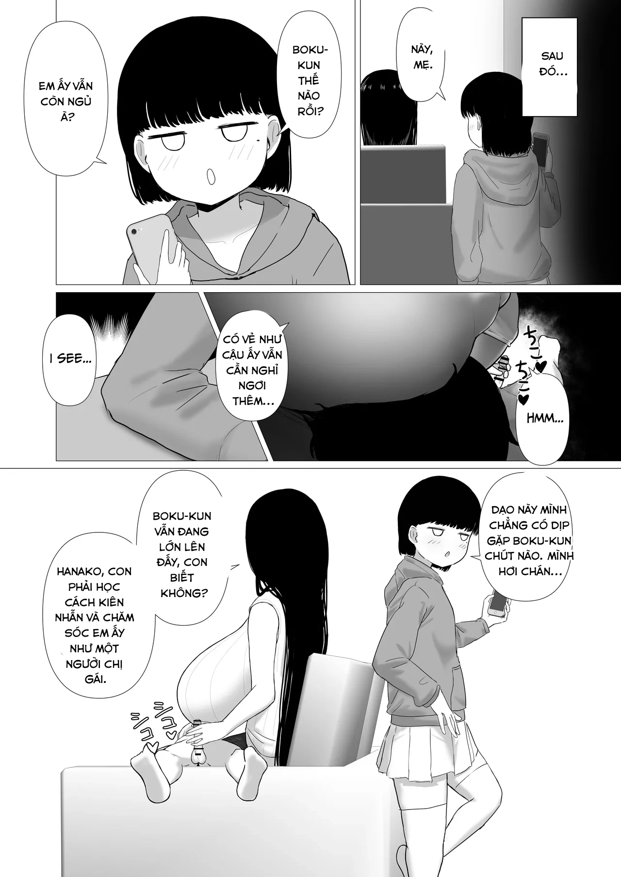 HentaiVN.net - Ảnh 38 - Ottori Mama Musume no Osananajimi to Naisho no Kozukuri - oneshort