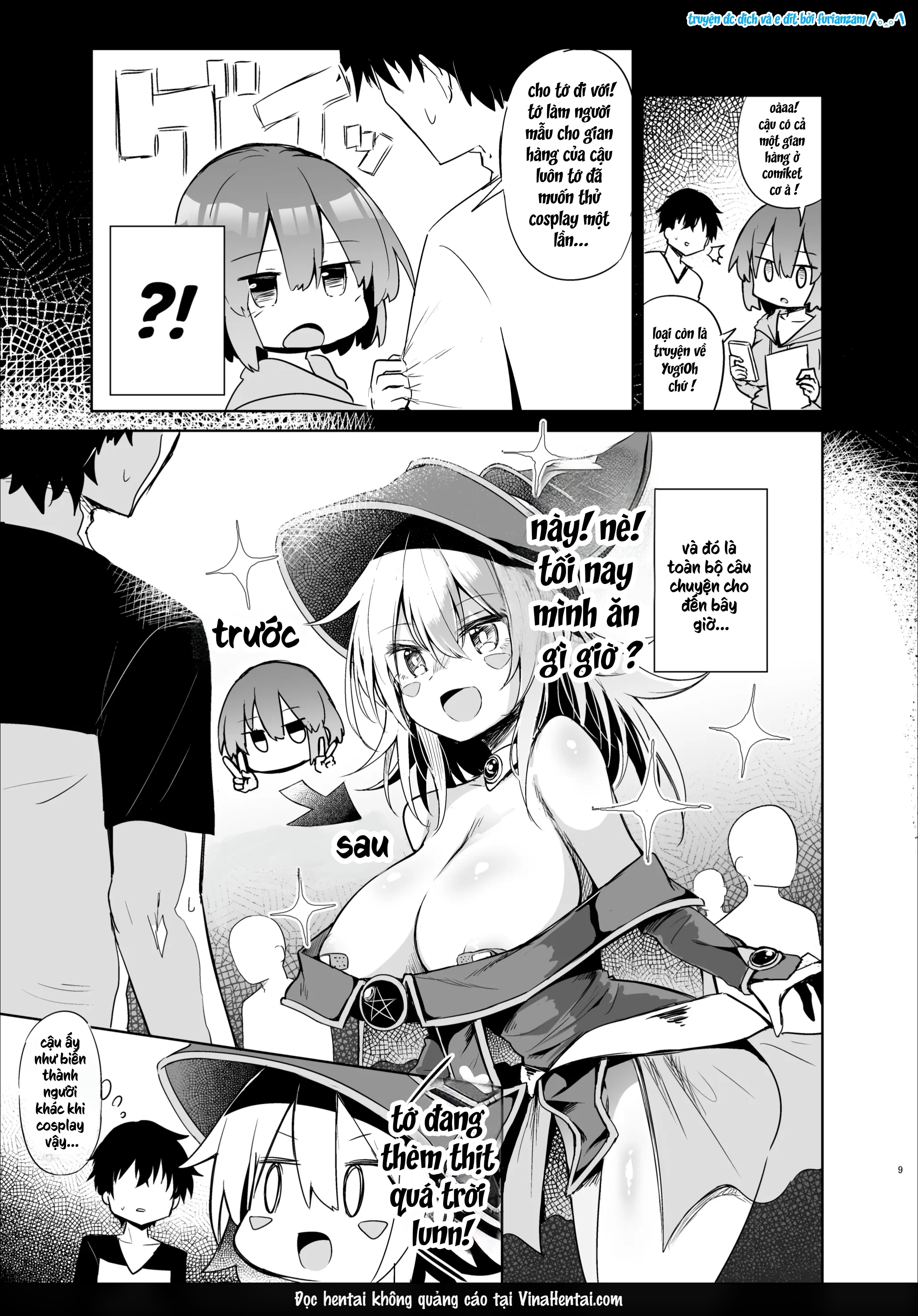 HentaiVN.net - Ảnh 10 - Black Magician Girl Cosplayer To Off-Pako Sex | Fucking A Dark Magician Girl Cosplayer[Vietnamese] [furinazam_Translations] - Tổng sờ hợp 🐢