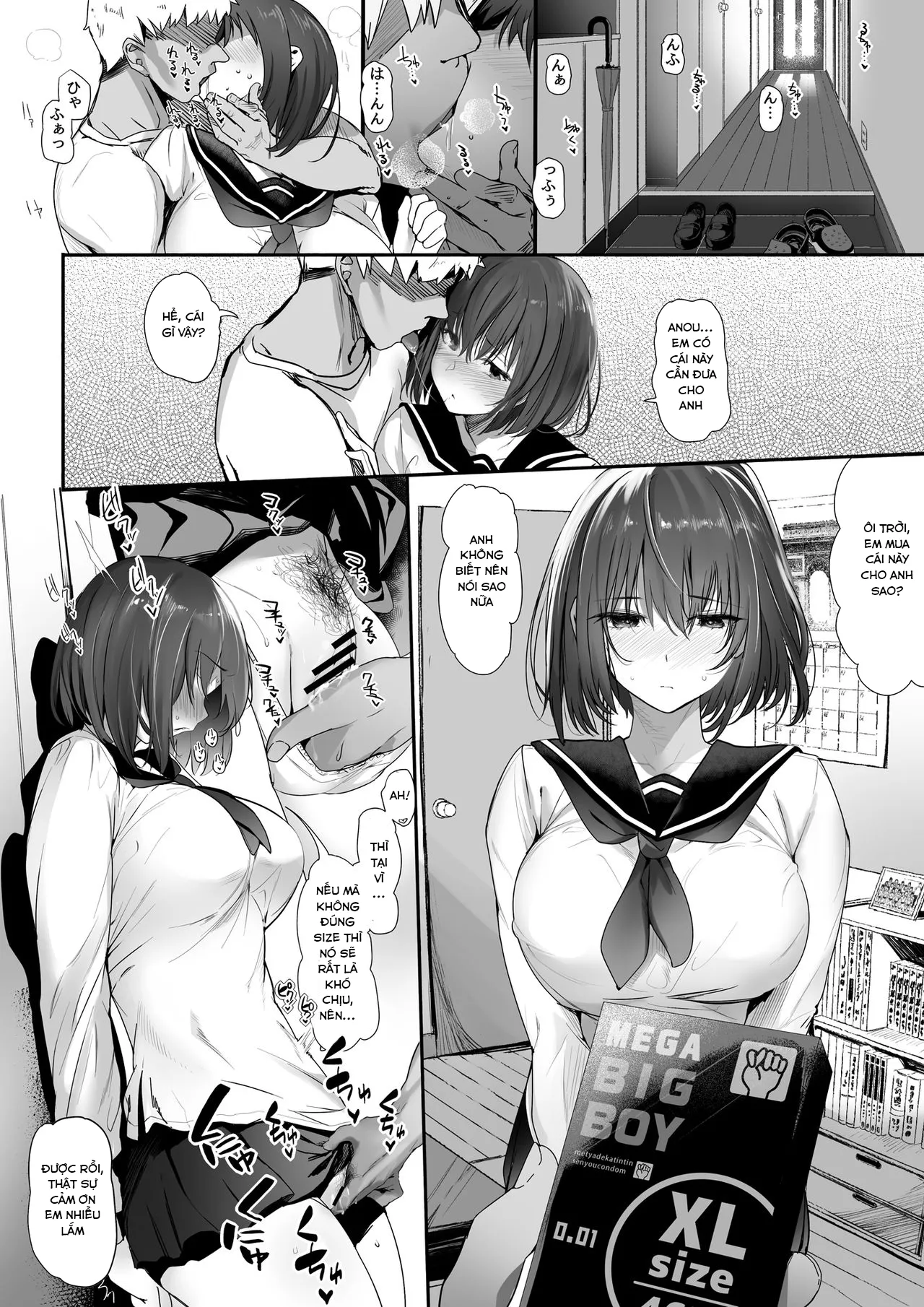 HentaiVN.net - Ảnh 23 - Koushinchou Volley-bu no Seisokei Kanojo ga Senpai no Mono ni Natte Shimau Ichibushijuu - Chap 1