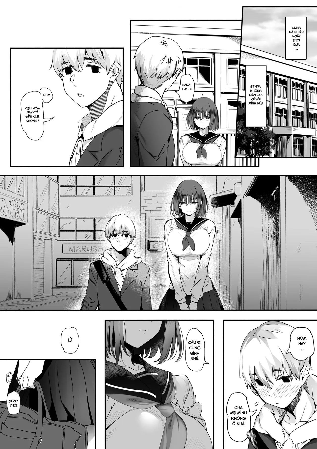 HentaiVN.net - Ảnh 29 - Koushinchou Volley-bu no Seisokei Kanojo ga Senpai no Mono ni Natte Shimau Ichibushijuu - Chap 1