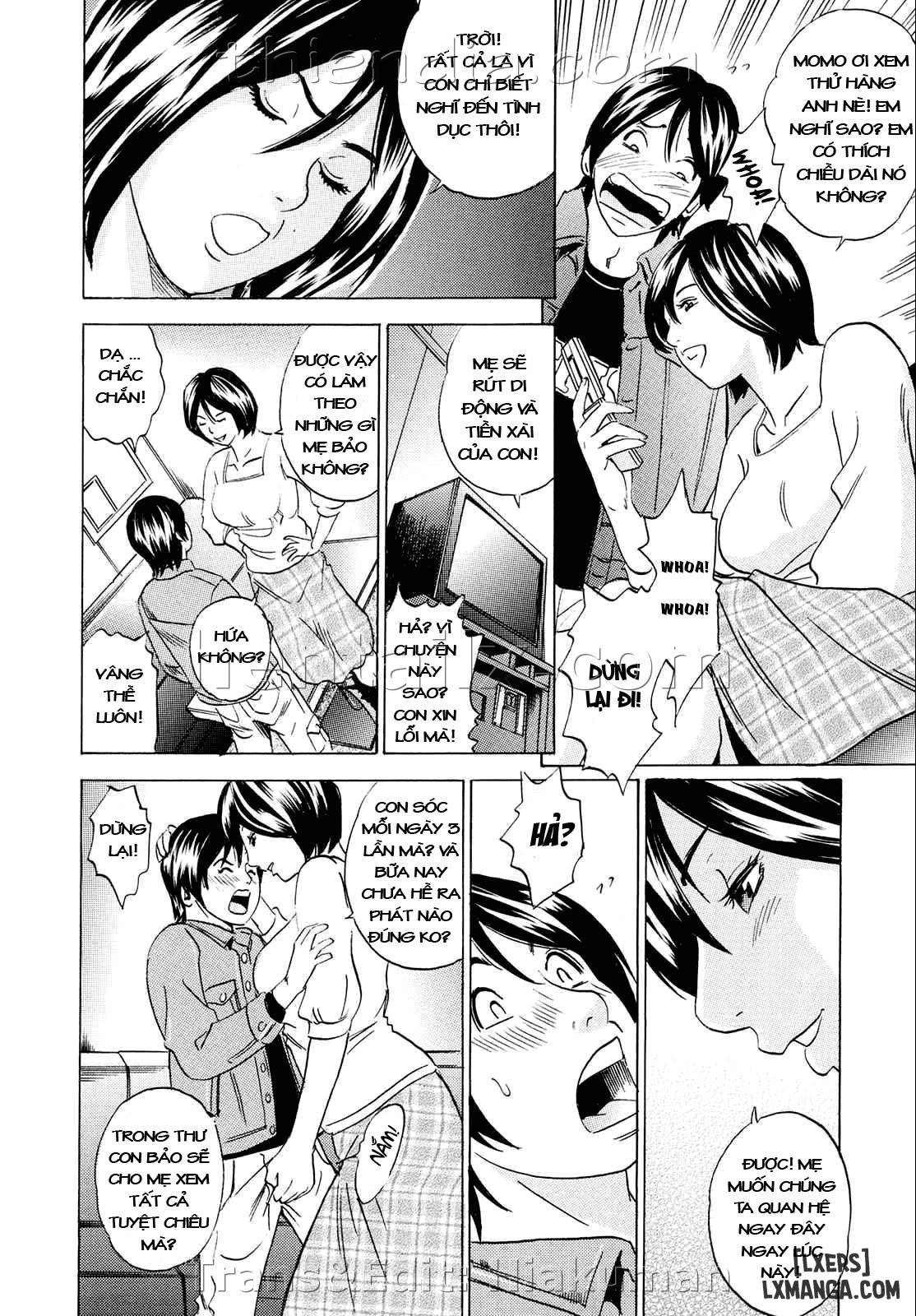 HentaiVN.net - Ảnh 4 - Mama ga Iku! Boku wa Dopyu! - 4_chapter-4