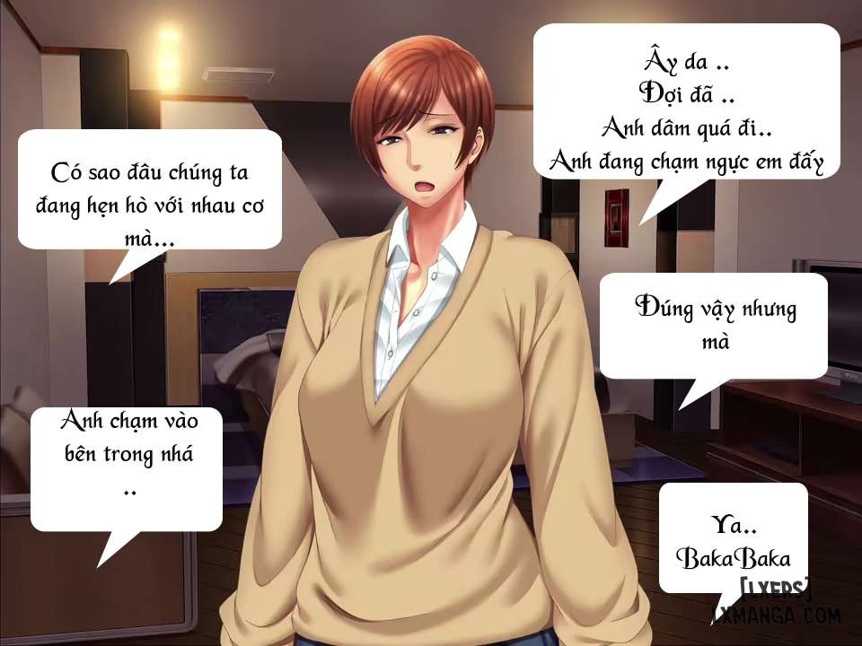 HentaiVN.net - Ảnh 8 - Mẹ Của Bạn Gái Ngon Quá, Nên Tôi Chịu Hổng Có Nổi - 1