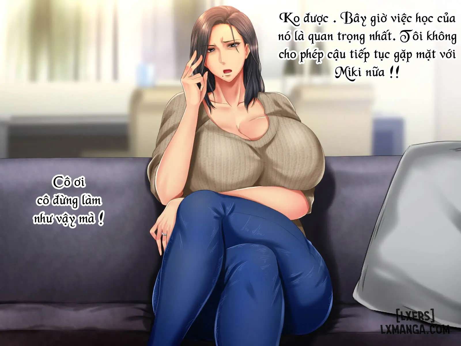HentaiVN.net - Ảnh 49 - Mẹ Của Bạn Gái Ngon Quá, Nên Tôi Chịu Hổng Có Nổi - 1