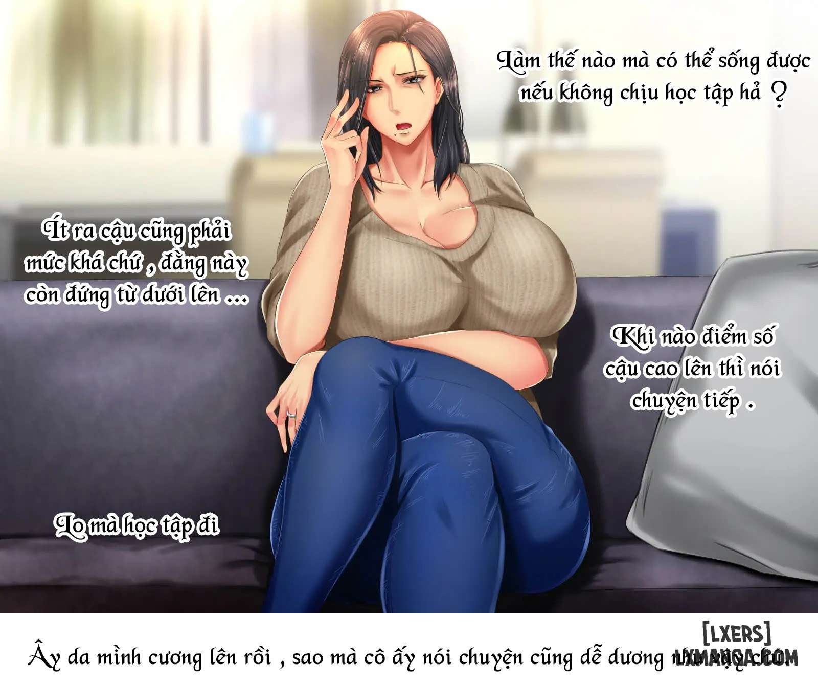 HentaiVN.net - Ảnh 51 - Mẹ Của Bạn Gái Ngon Quá, Nên Tôi Chịu Hổng Có Nổi - 1