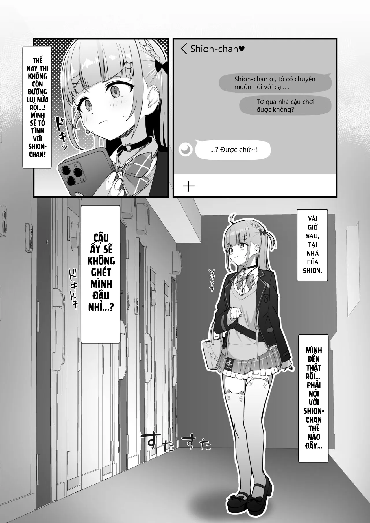 HentaiVN.net - Ảnh 3 - Mị thích Shion-chan đến phát điên mất rồi ♥ - Oneshot
