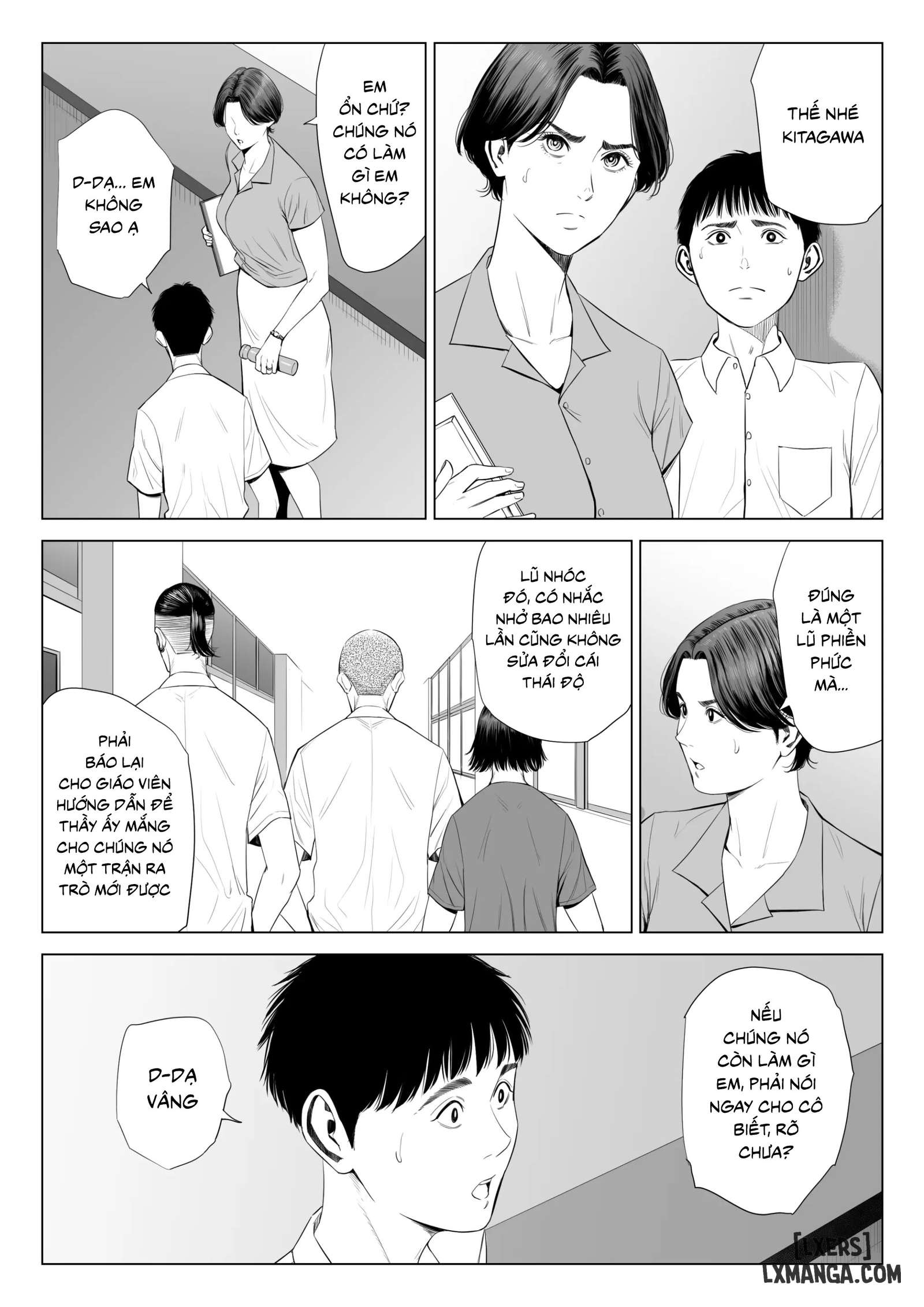 HentaiVN.net - Ảnh 6 - Mikami Sensei Ekohiiki Kyoushi no Hisanna Matsuro - 1_chap-1