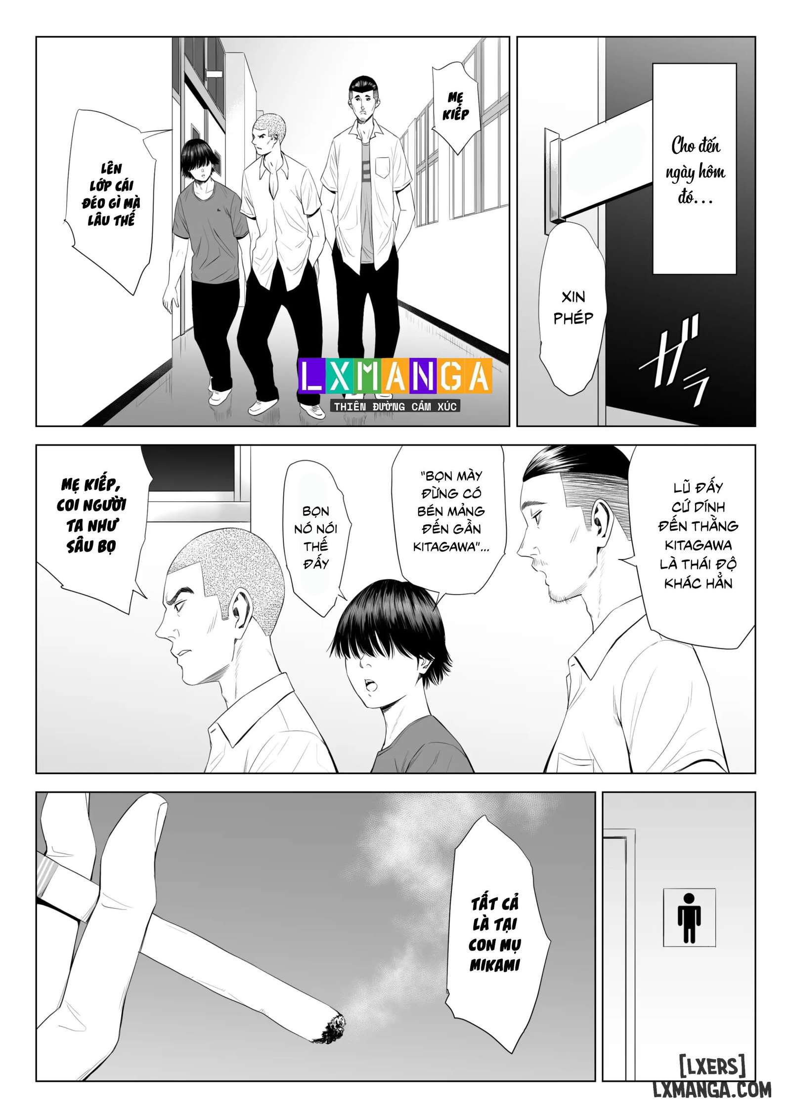 HentaiVN.net - Ảnh 11 - Mikami Sensei Ekohiiki Kyoushi no Hisanna Matsuro - 1_chap-1