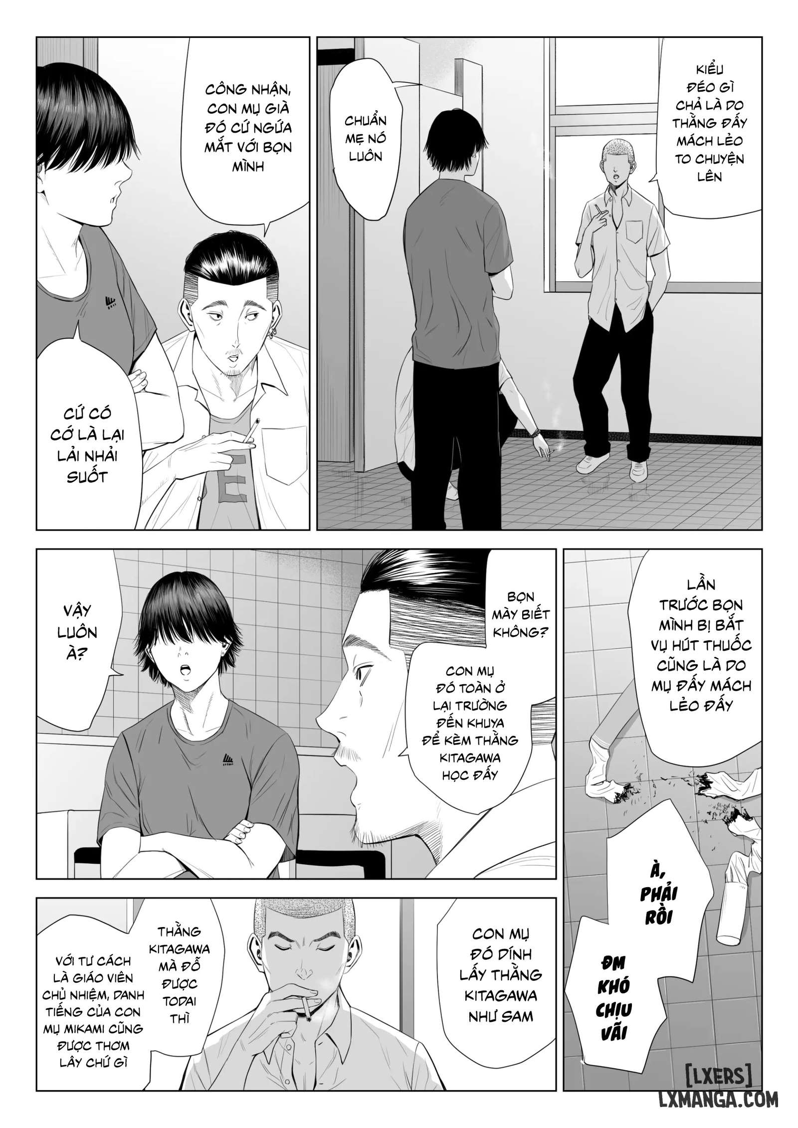 HentaiVN.net - Ảnh 12 - Mikami Sensei Ekohiiki Kyoushi no Hisanna Matsuro - 1_chap-1