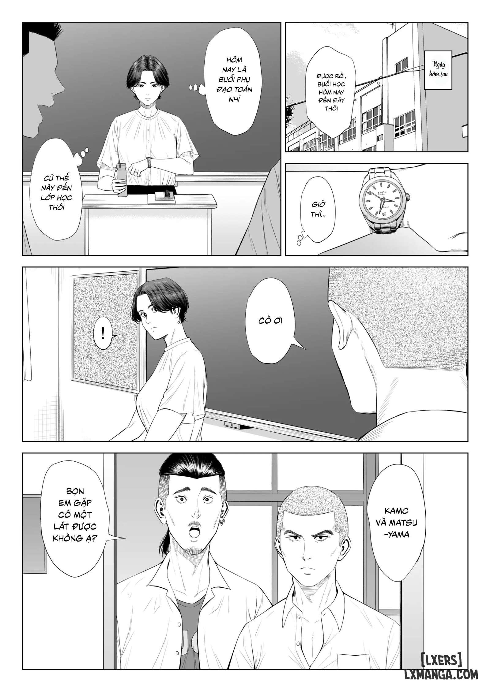 HentaiVN.net - Ảnh 15 - Mikami Sensei Ekohiiki Kyoushi no Hisanna Matsuro - 1_chap-1